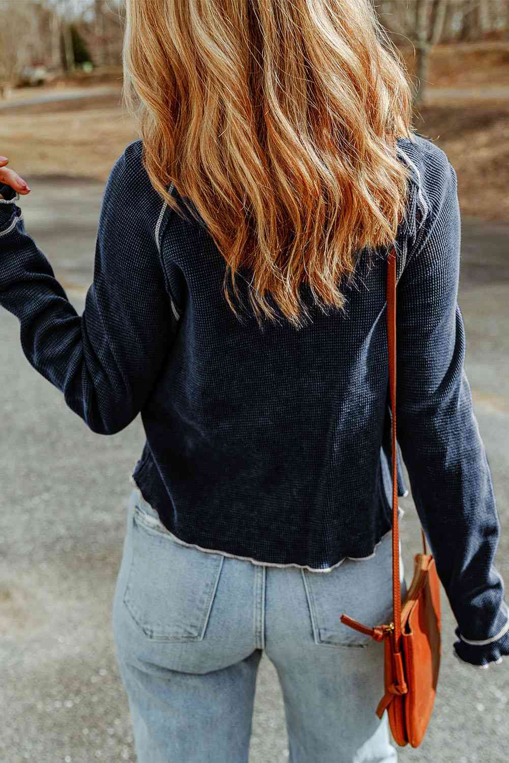 Willow Raglan Long Sleeve Top