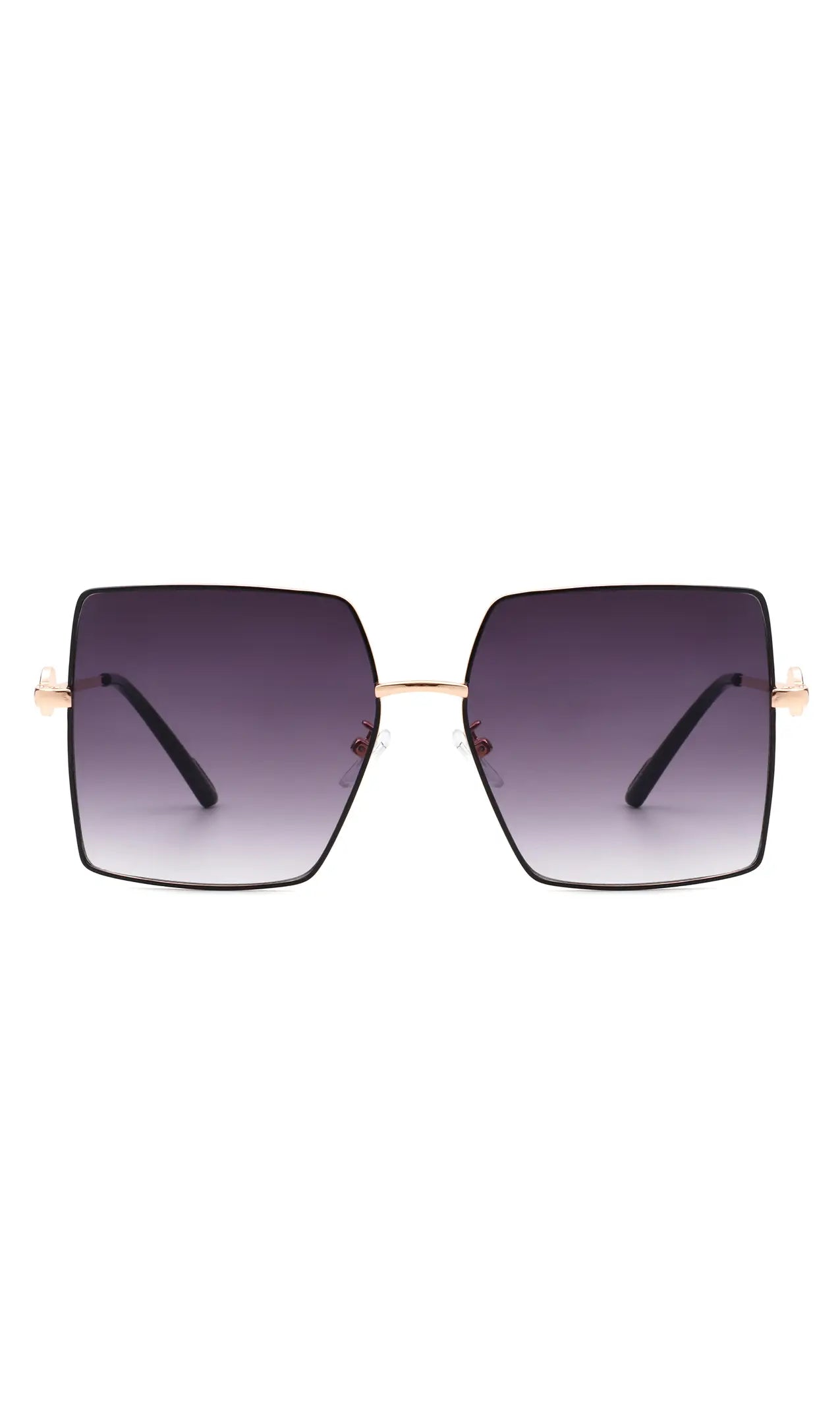 The Donna Oversized Metal Sunglasses
