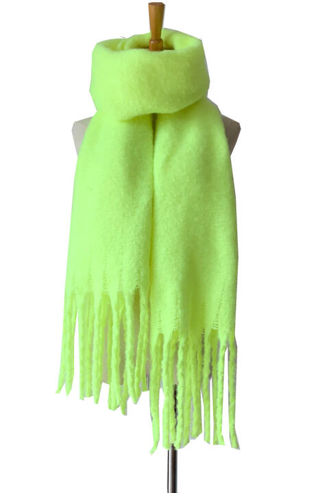 Beckett Bright Chunky Fringe Scarf