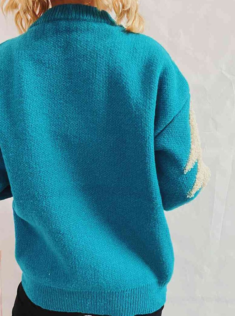 Extra Festive Sequin Christmas Tree Sweater