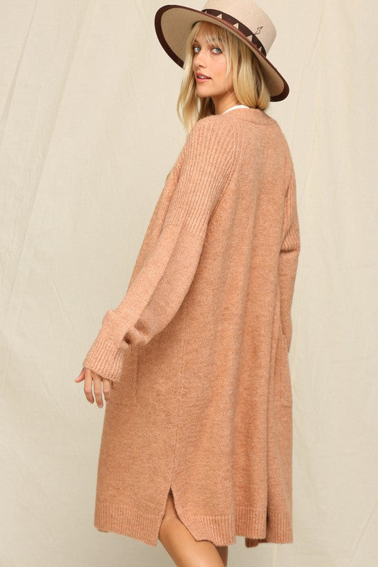 Plush Midi Cardigan