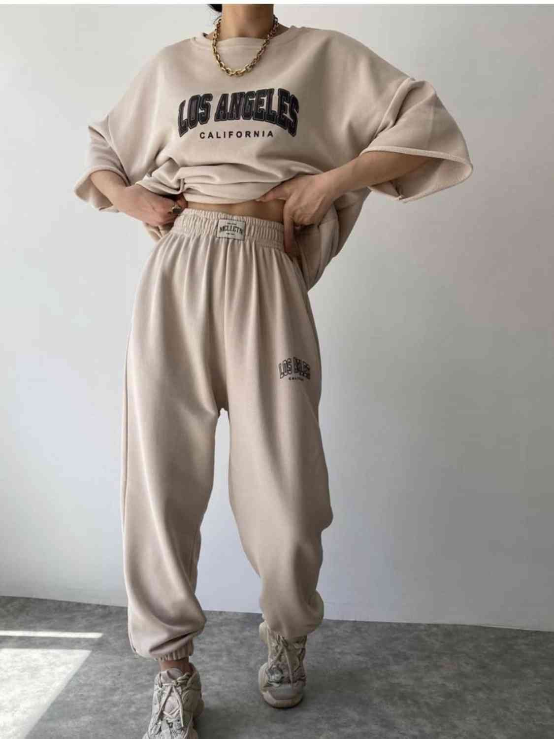 LA Graphic Sweats Set