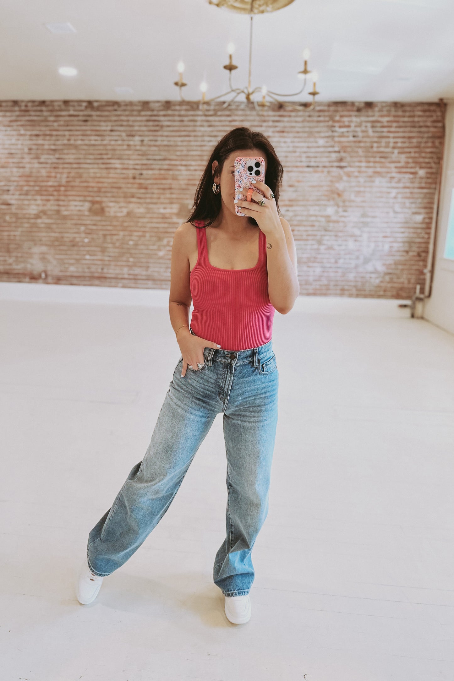 Sculpting Square Neck Bodysuit