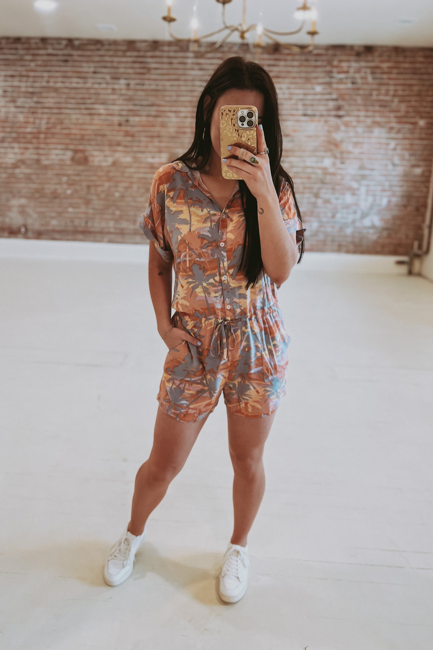 "Sunset On The Keys" Romper