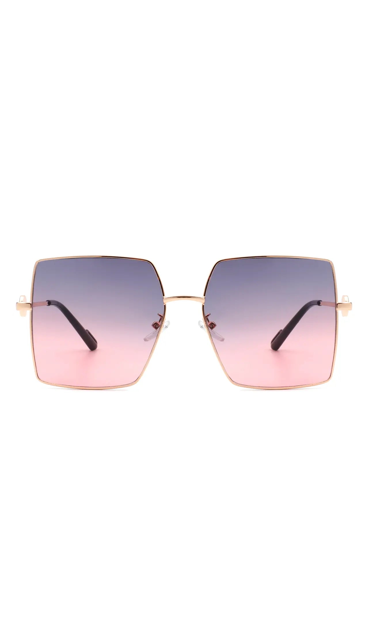 The Donna Oversized Metal Sunglasses