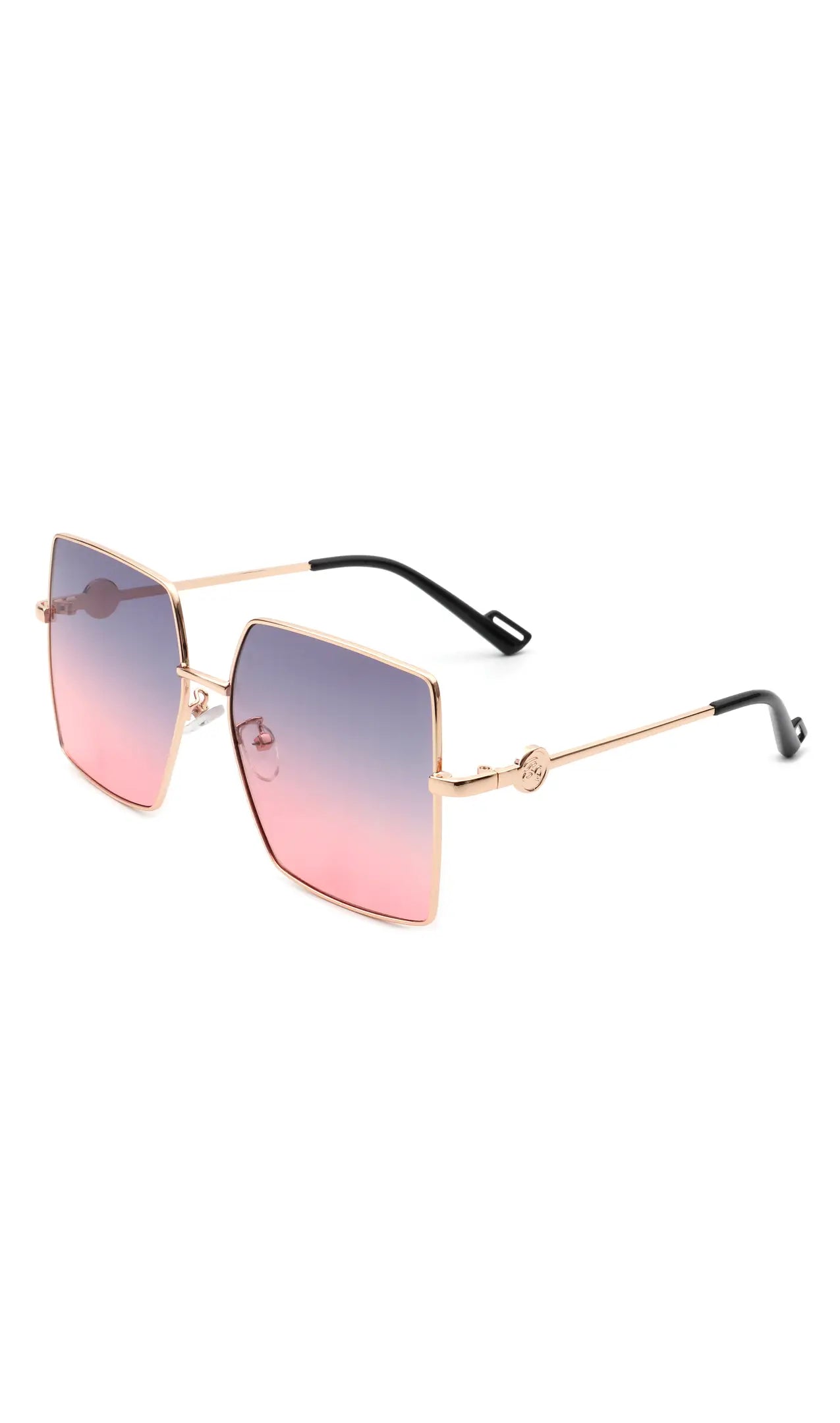 The Donna Oversized Metal Sunglasses