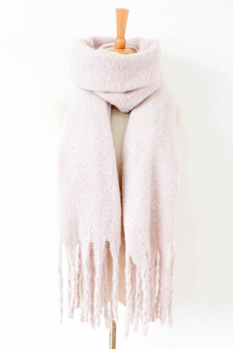 Cedar Chunky Fringe Scarf