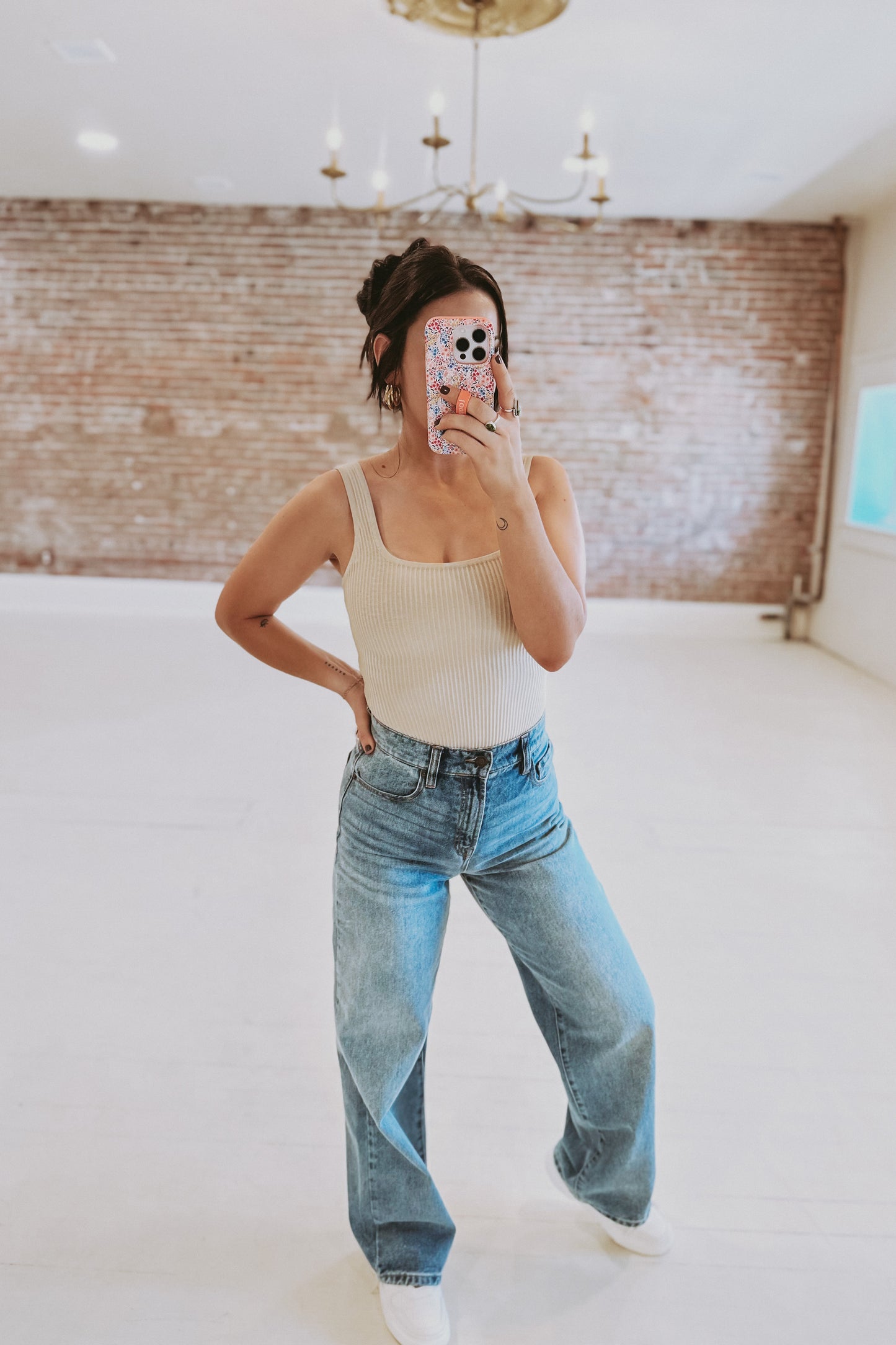 Sculpting Square Neck Bodysuit