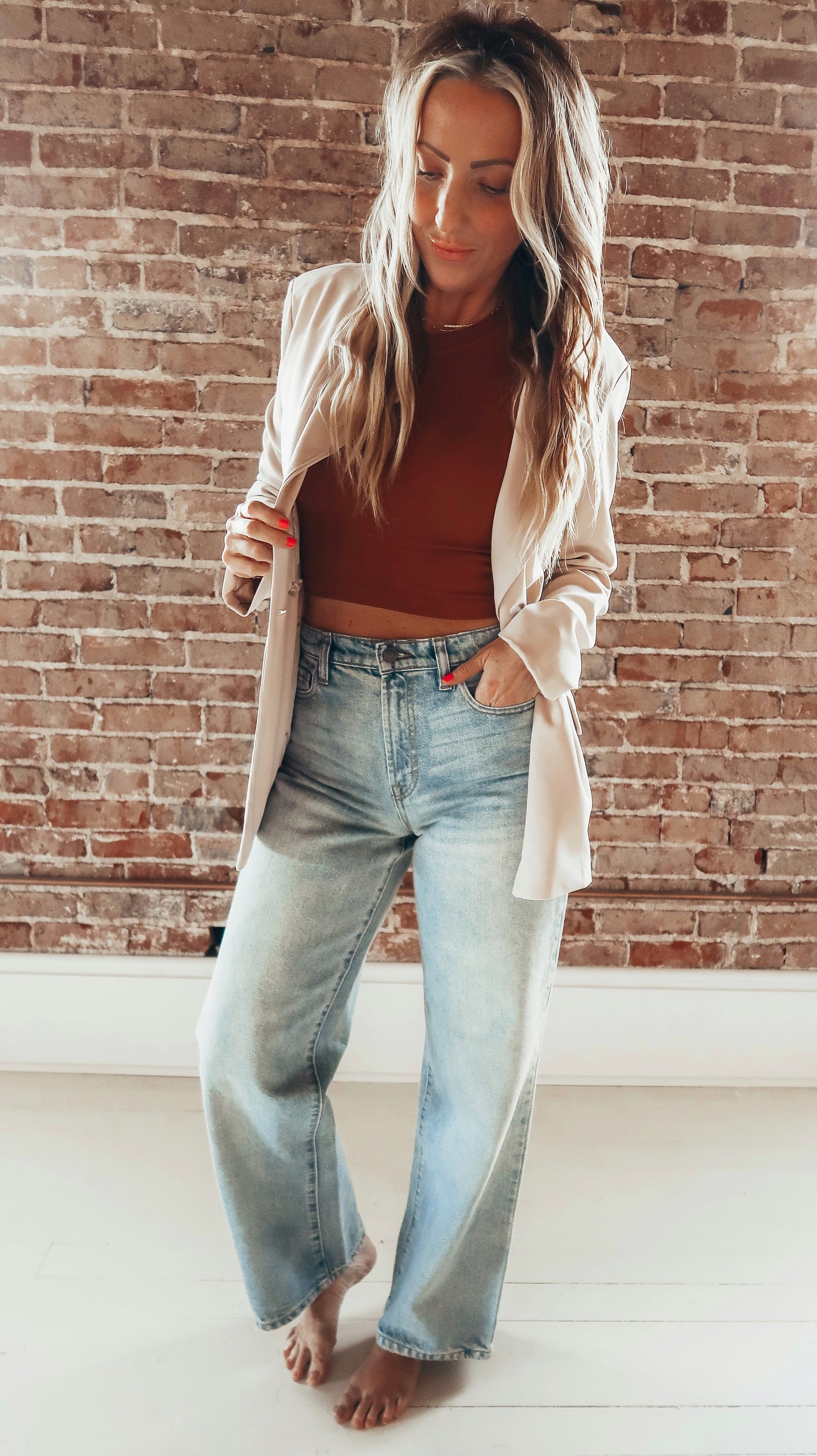 Two Button Power Blazer