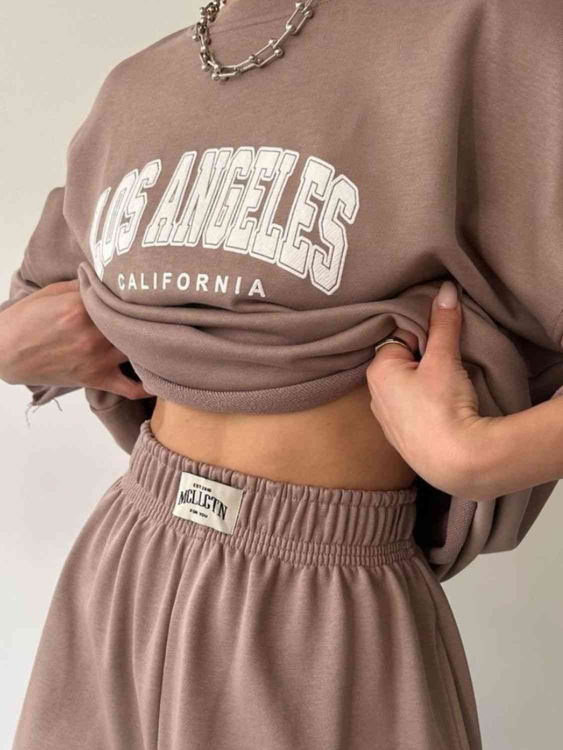 LA Graphic Sweats Set