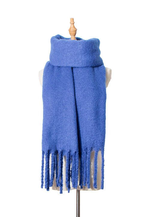 Cedar Chunky Fringe Scarf