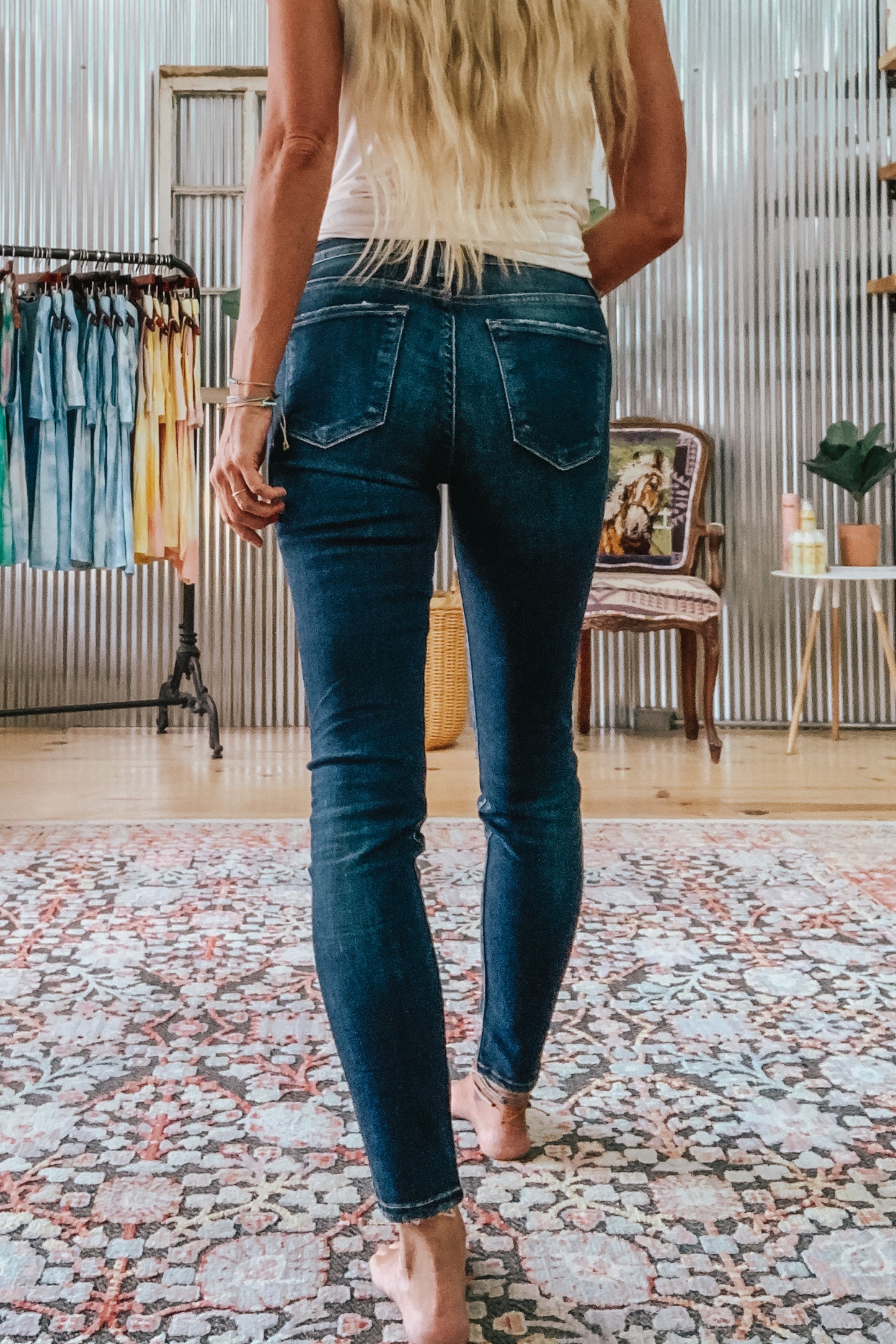 Flying Monkey High Rise Skinny Jean