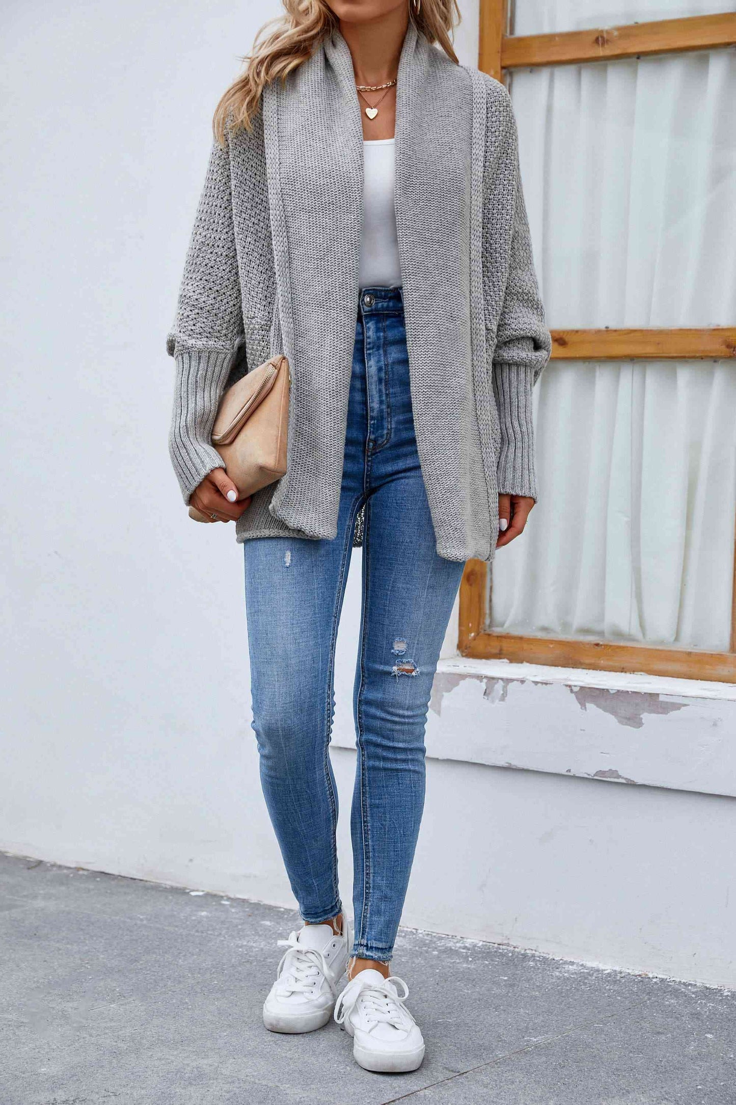 So Good Open Front Cardigan