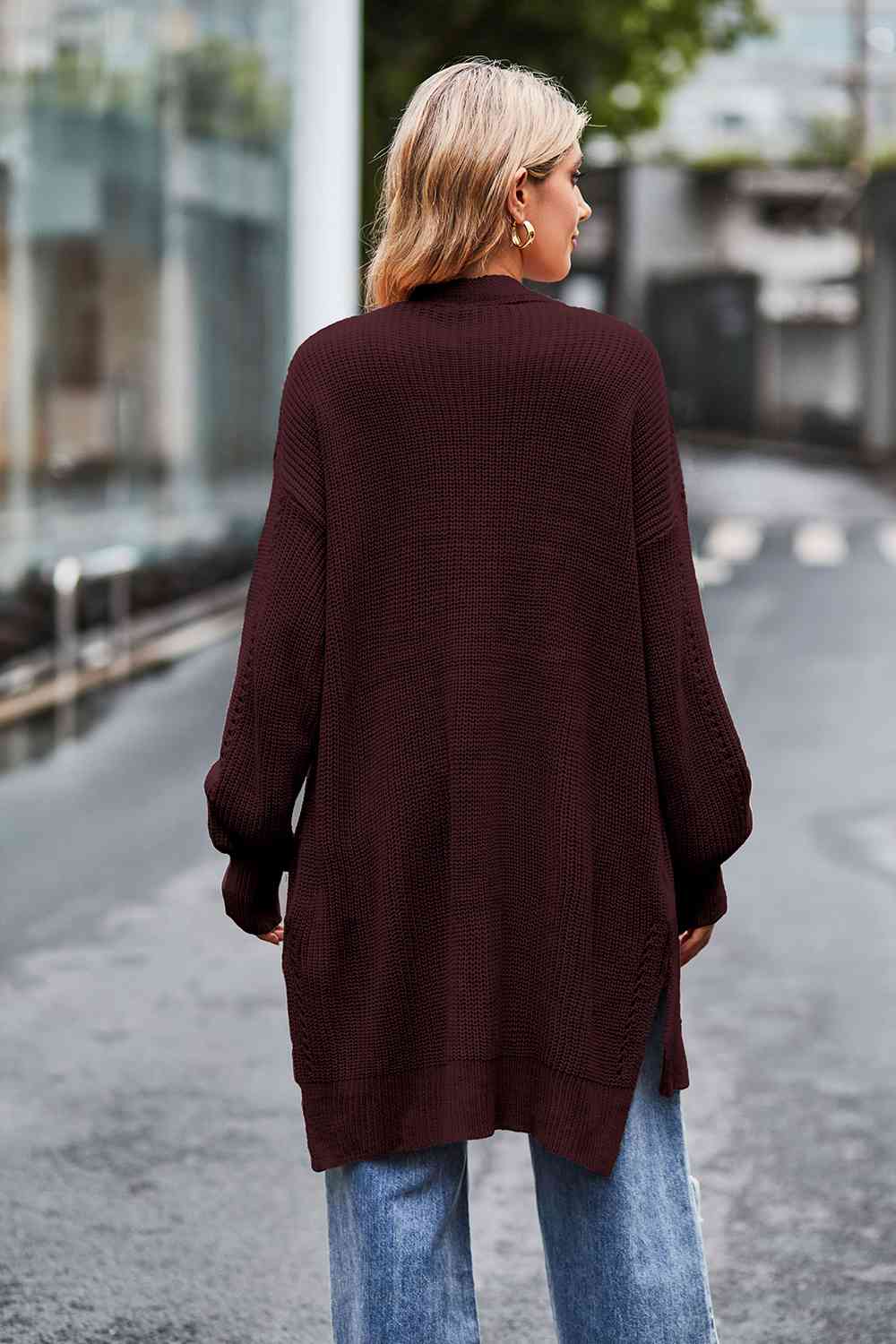 Meet Me In The City Longline Cardigan