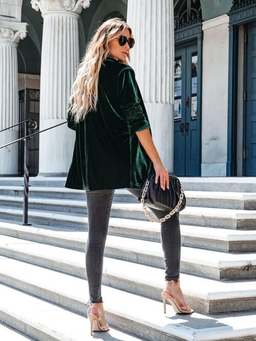 The Frankie Velvet Blazer