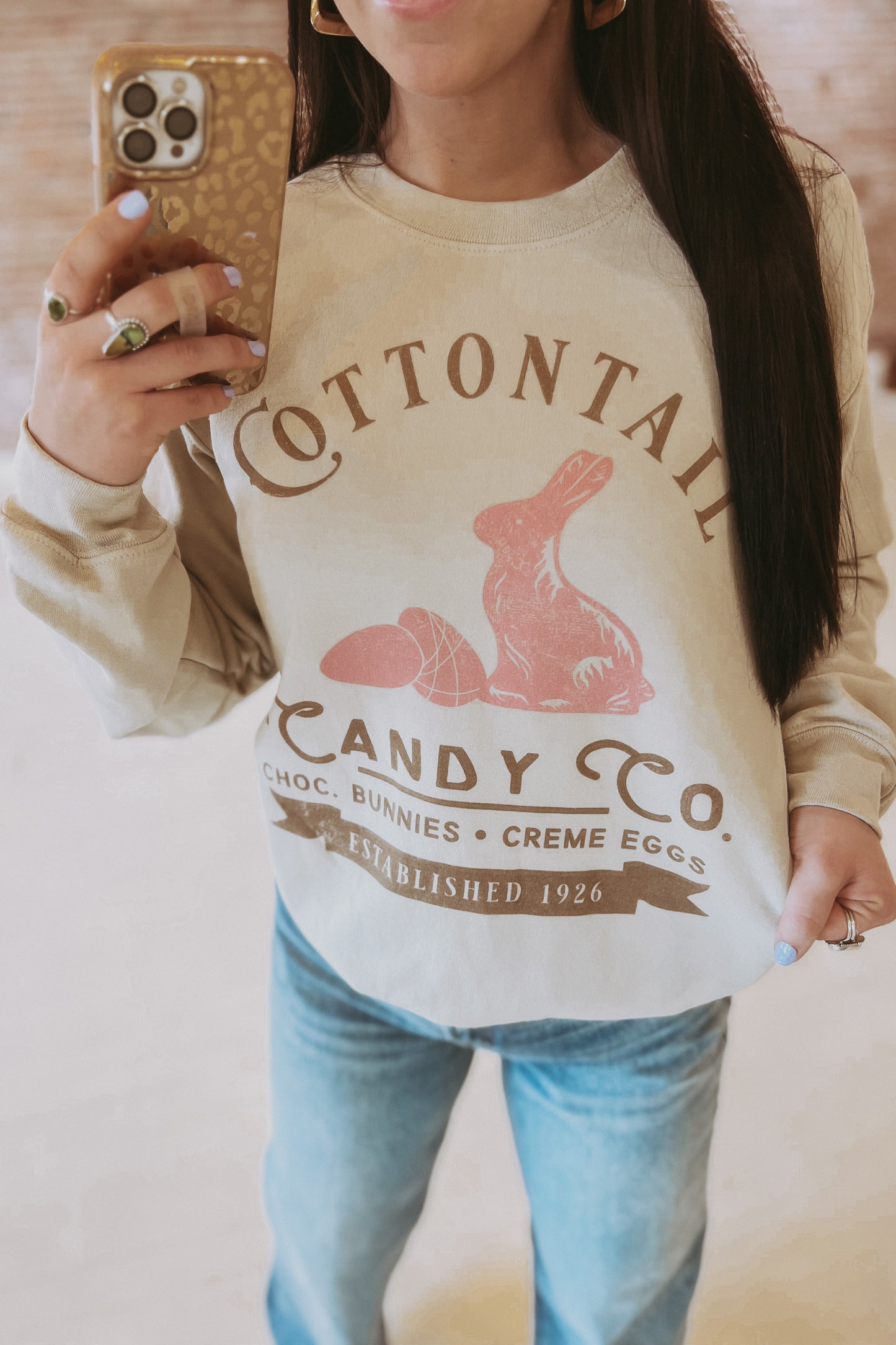 Cottontail Graphic Sweatshirt