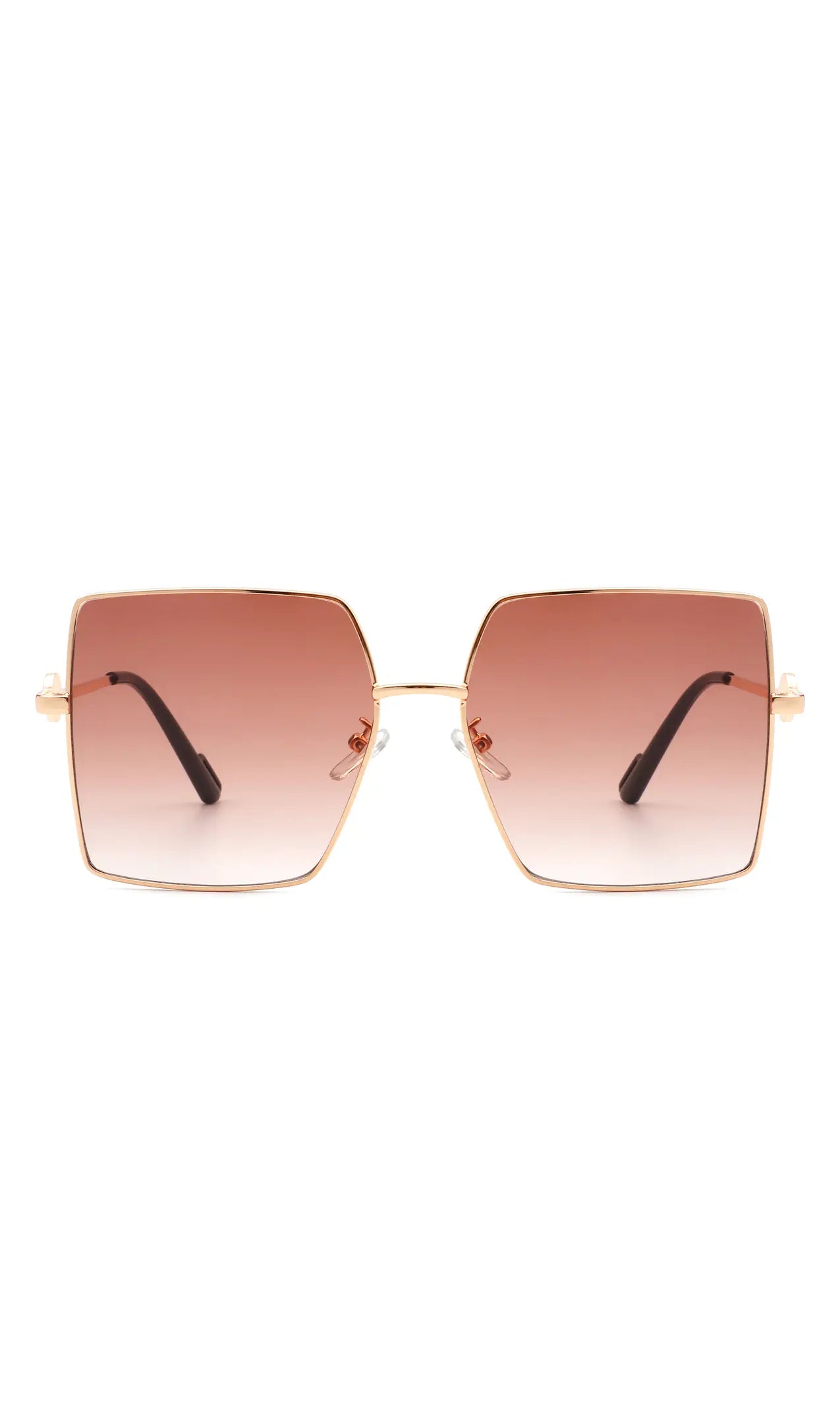 The Donna Oversized Metal Sunglasses