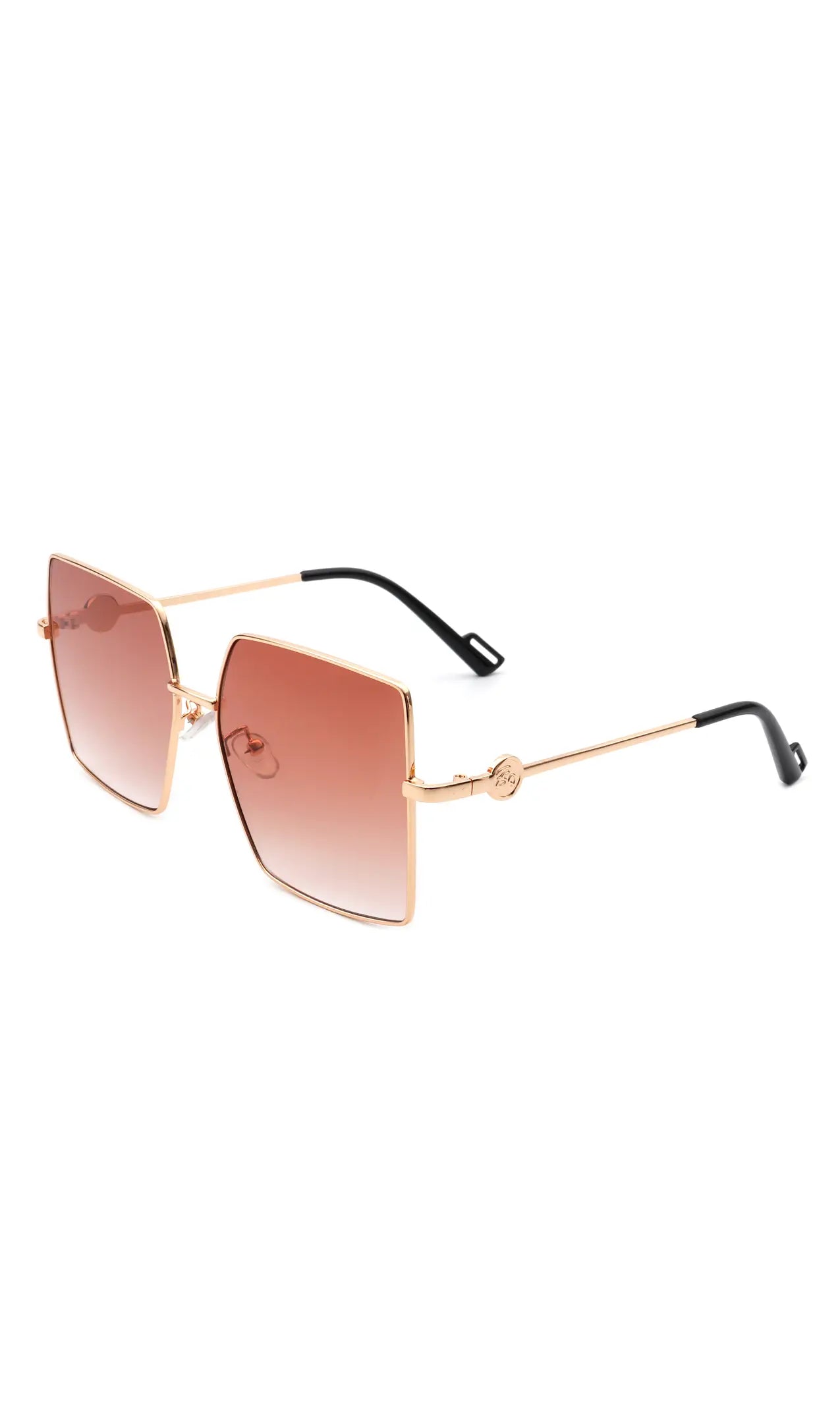 The Donna Oversized Metal Sunglasses