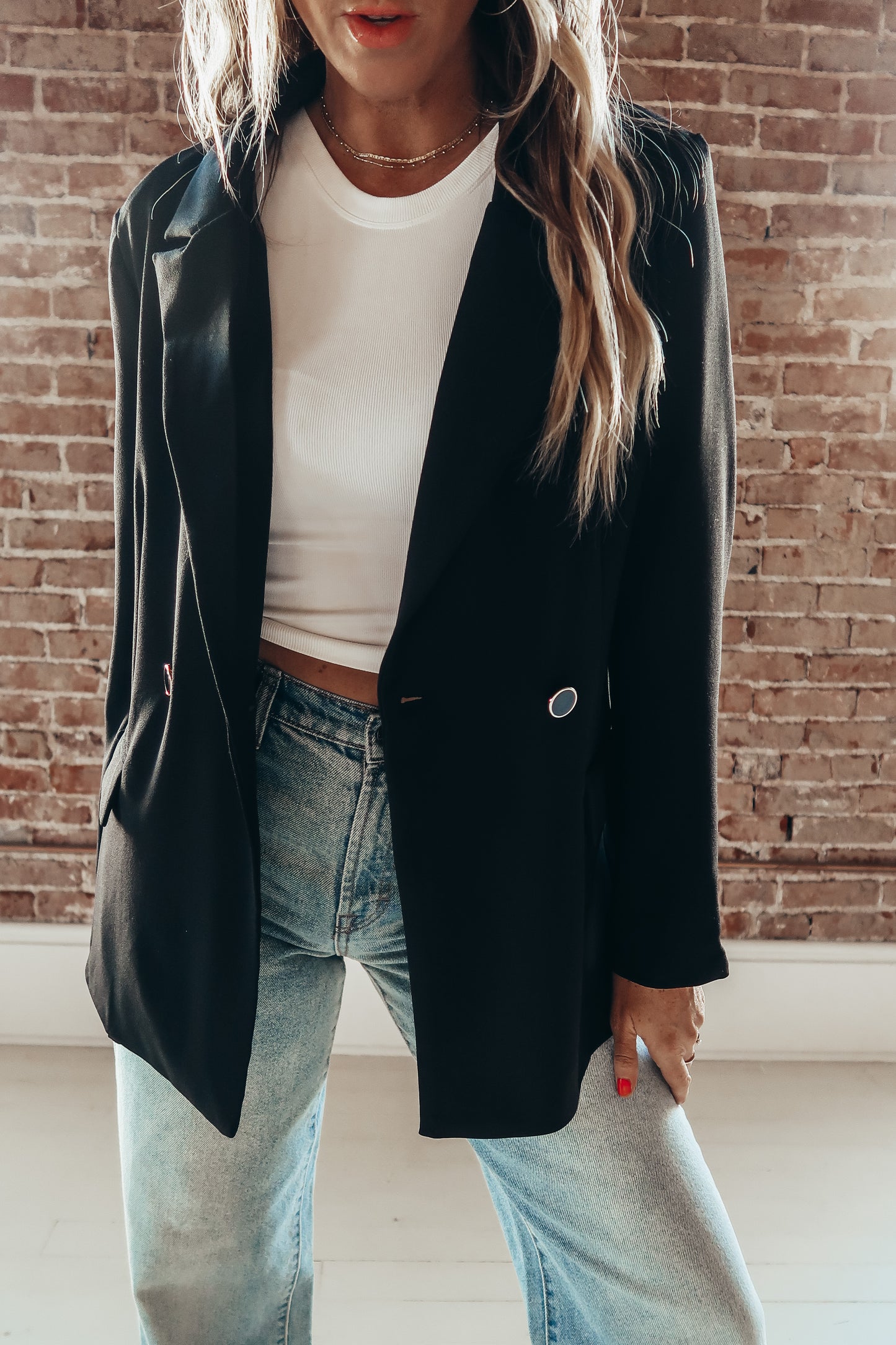 Two Button Power Blazer