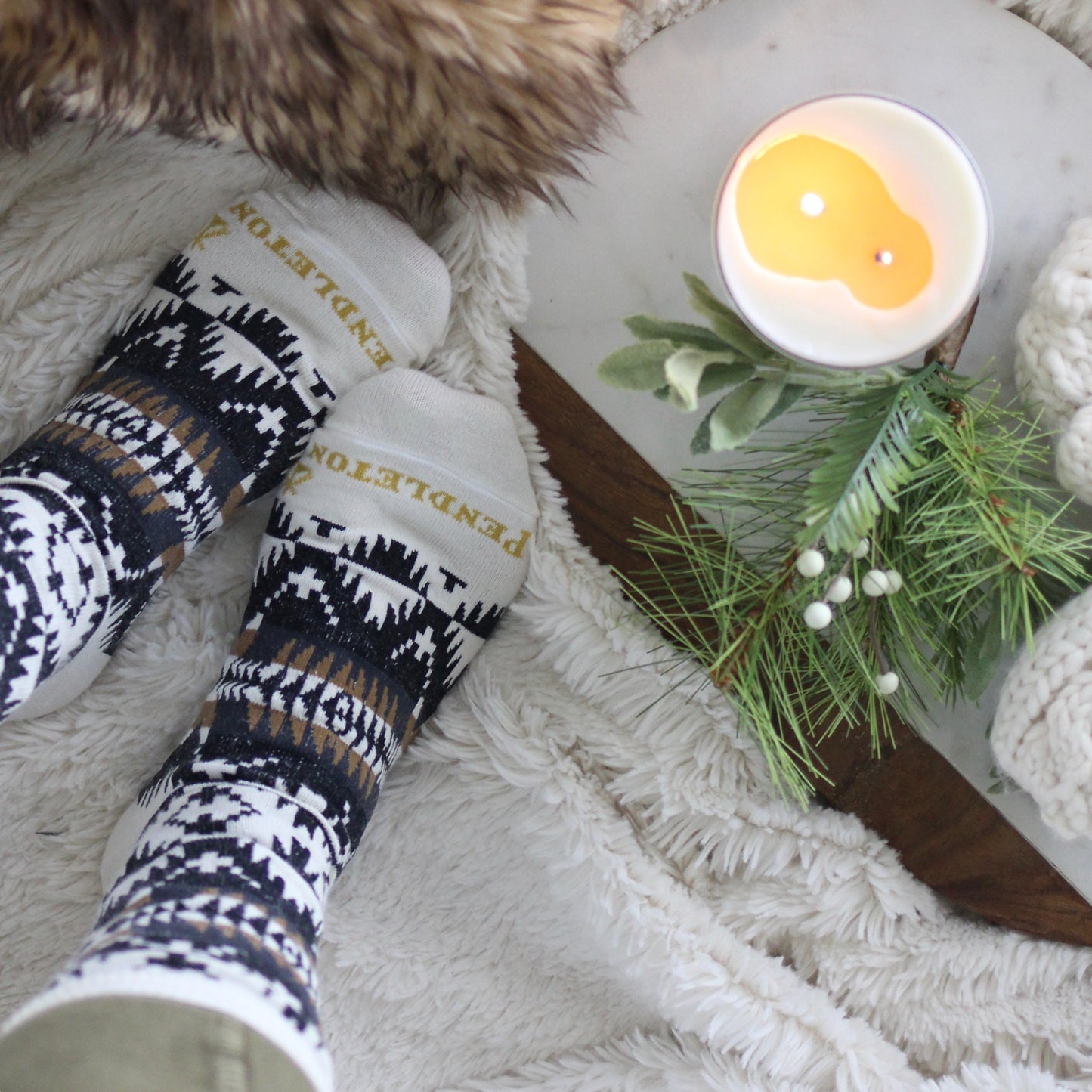 Pendleton Spider Rock Crew Socks