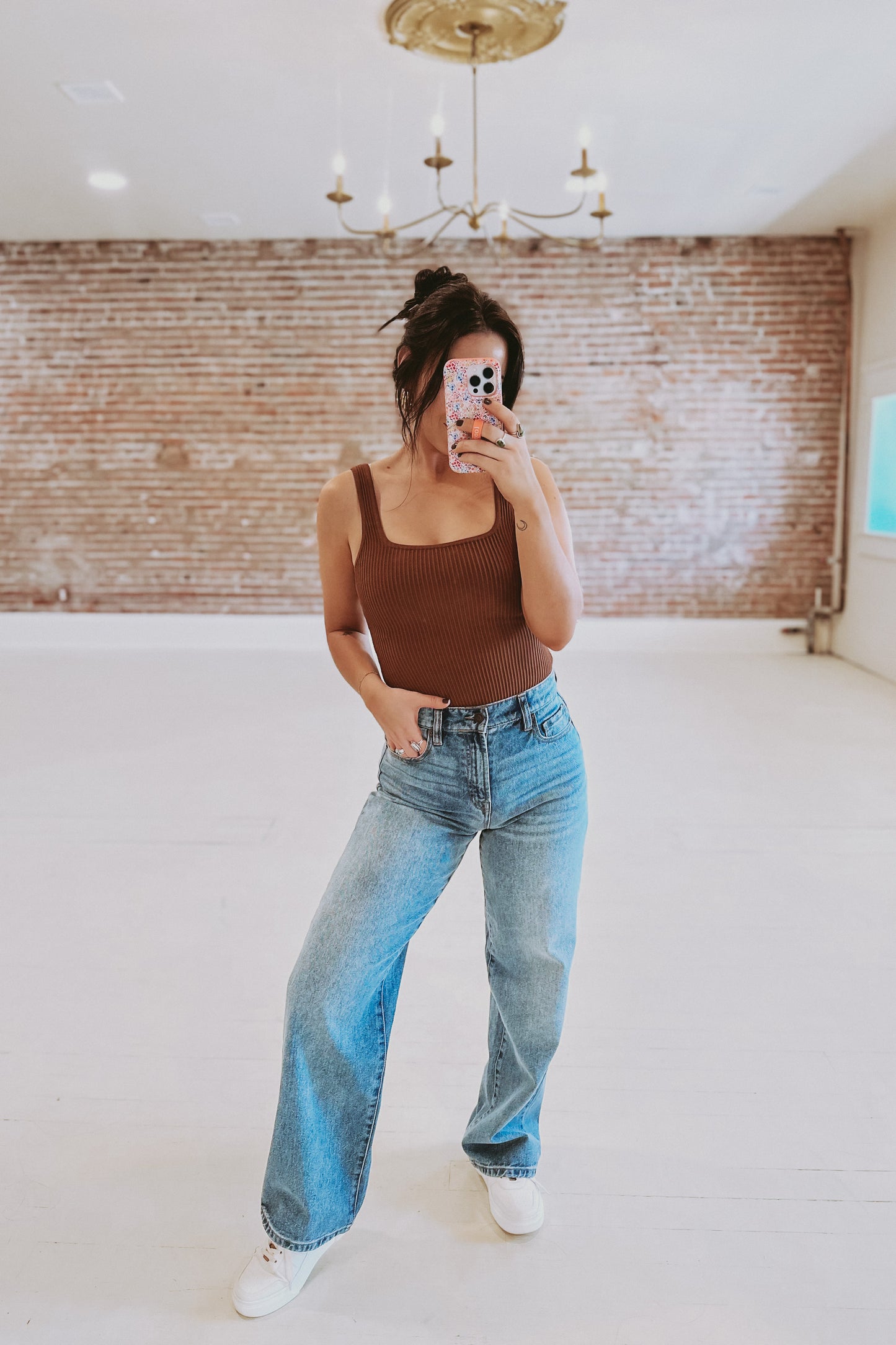 Sculpting Square Neck Bodysuit