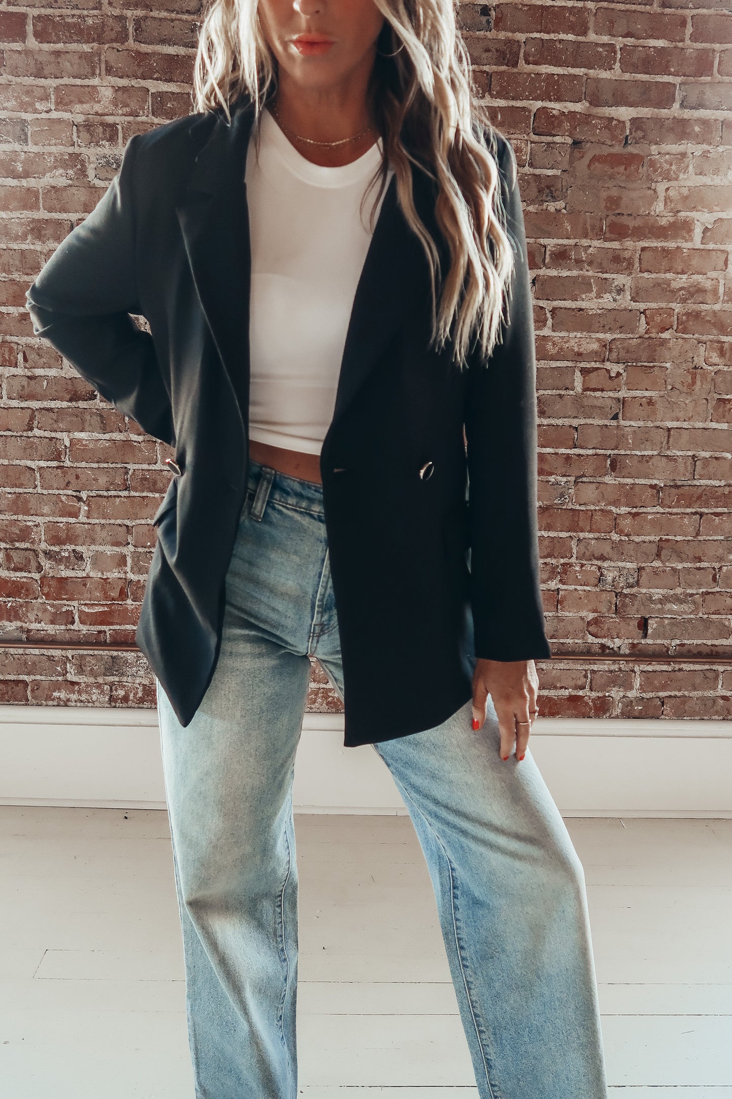Two Button Power Blazer