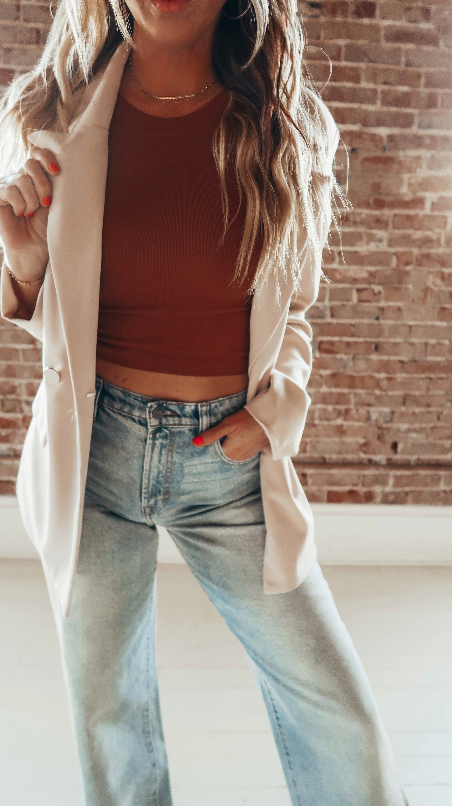 Two Button Power Blazer