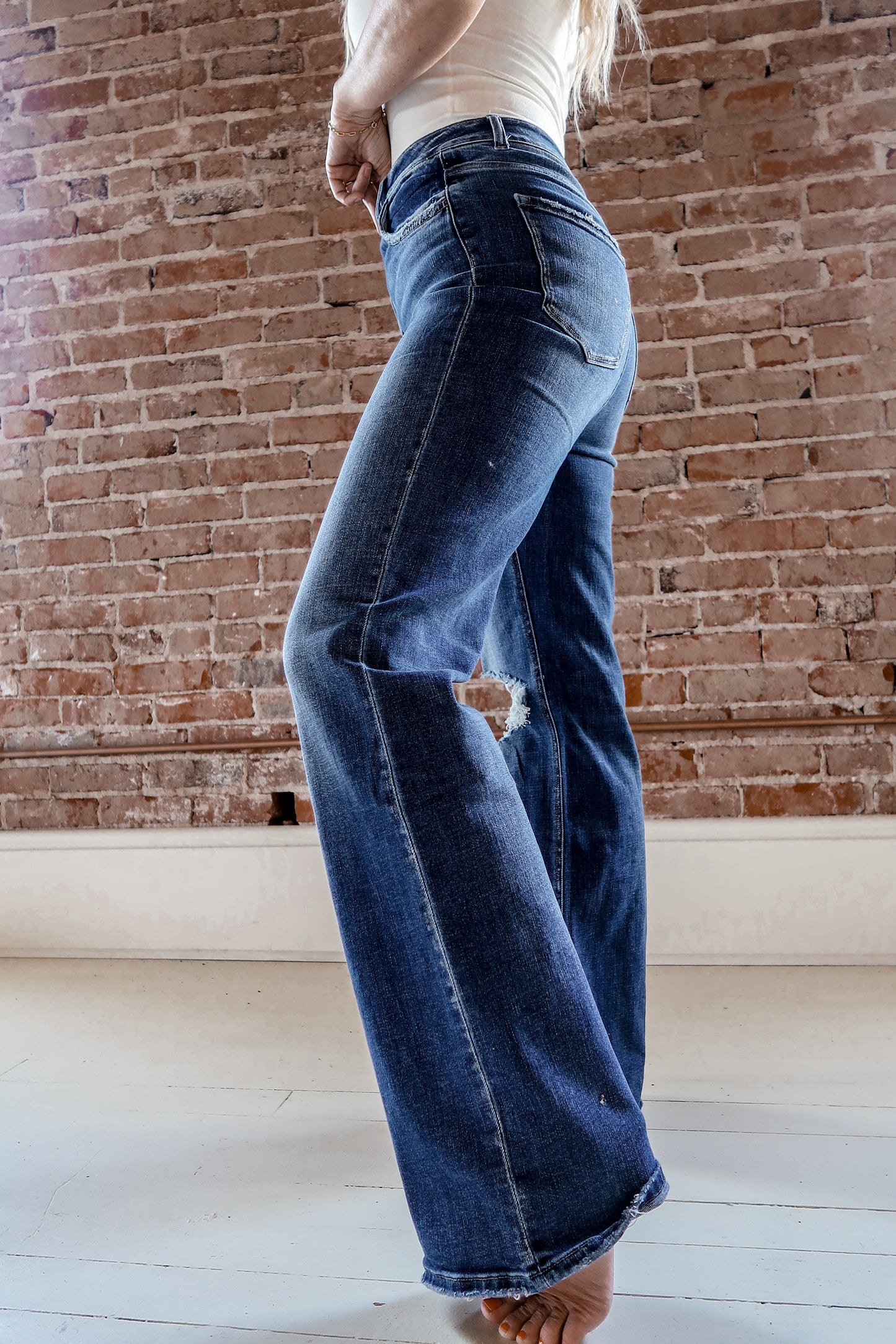 Flying Monkey "Flashback" Flare Jeans