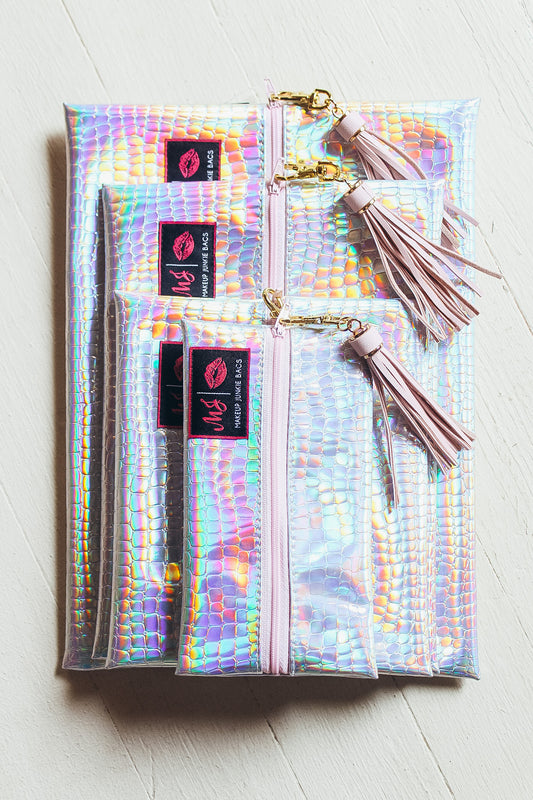 Makeup Junkie Cosmetic Bags.