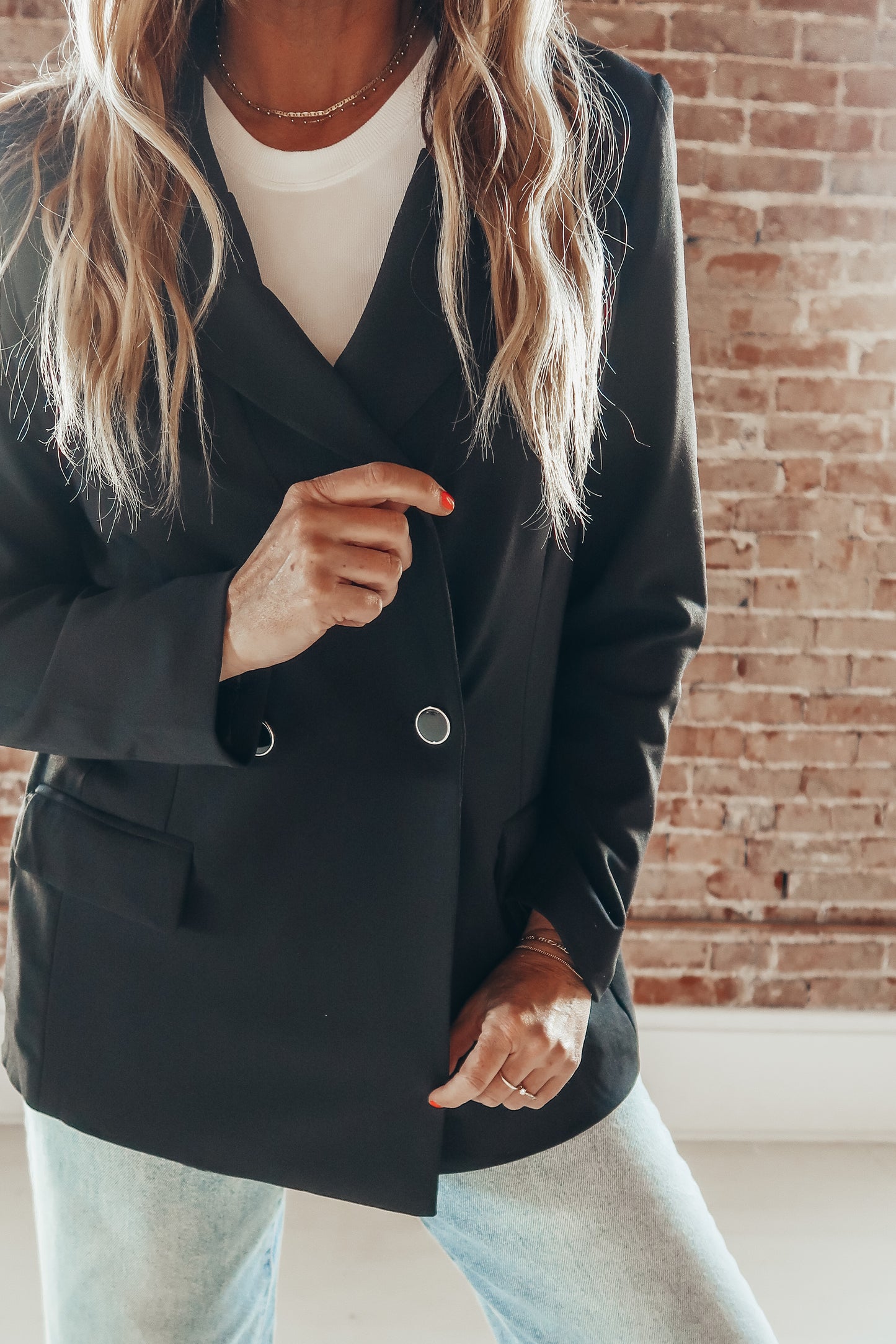 Two Button Power Blazer