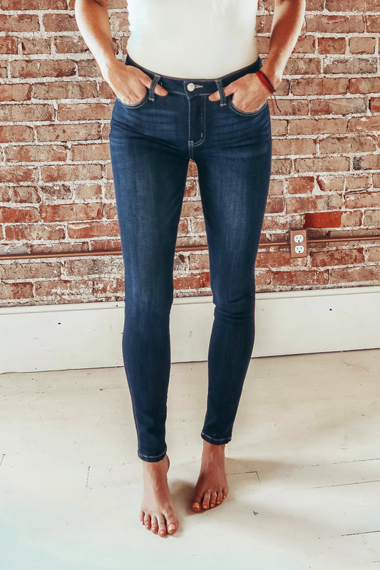 Flying Monkey dark blue skinny Jean.