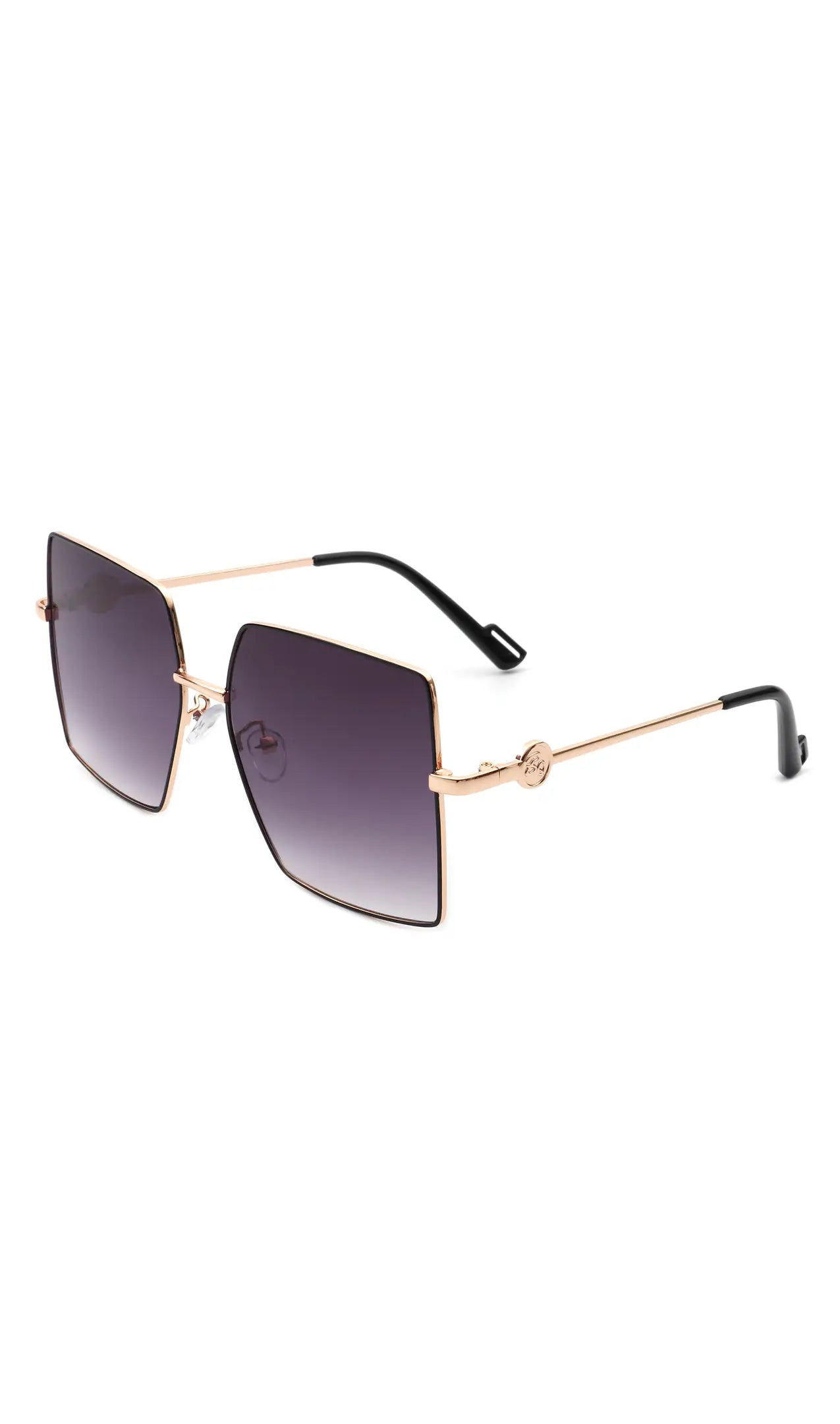The Donna Oversized Metal Sunglasses