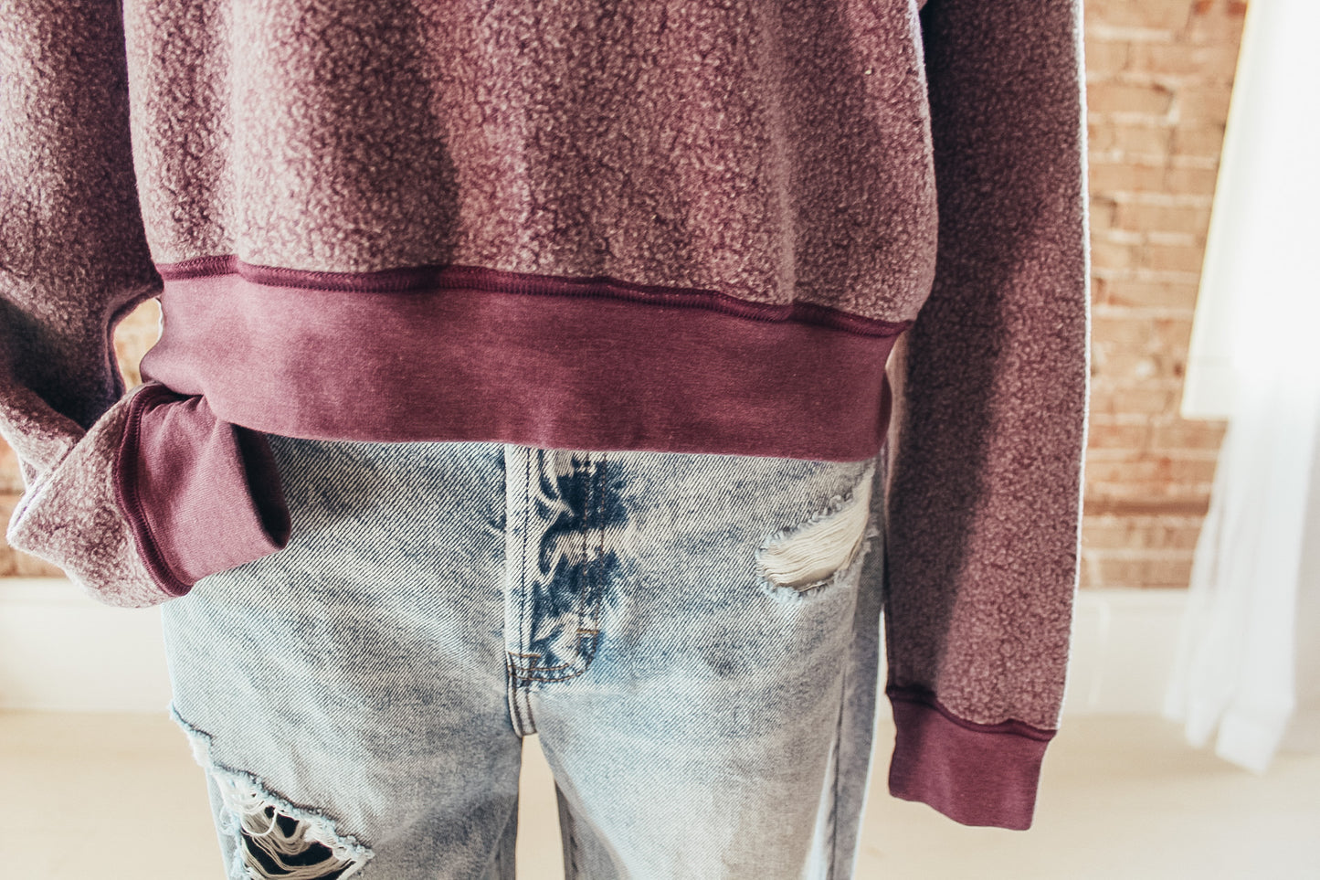 Groceries Apparel Reverse Caspian Pullover