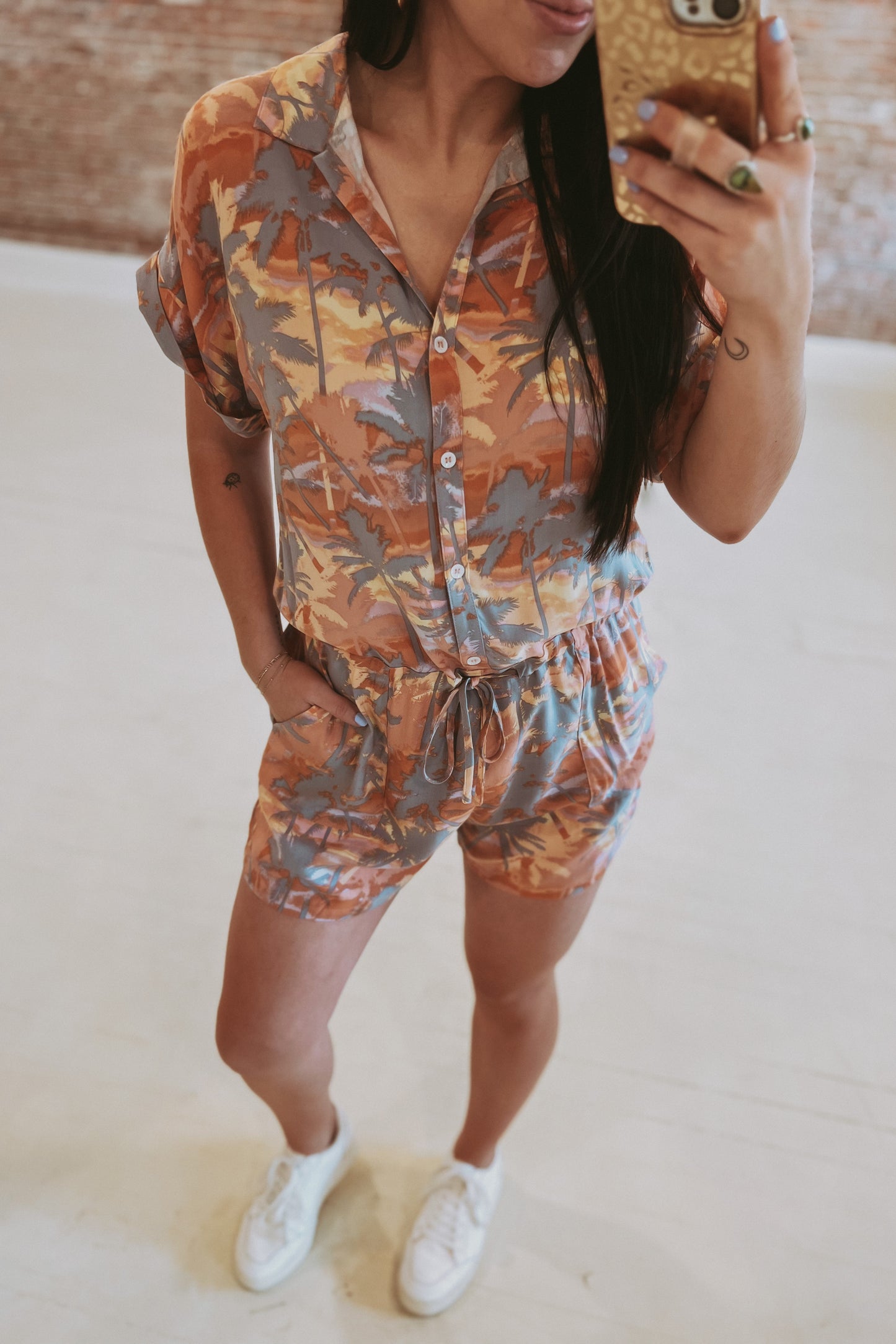 "Sunset On The Keys" Romper