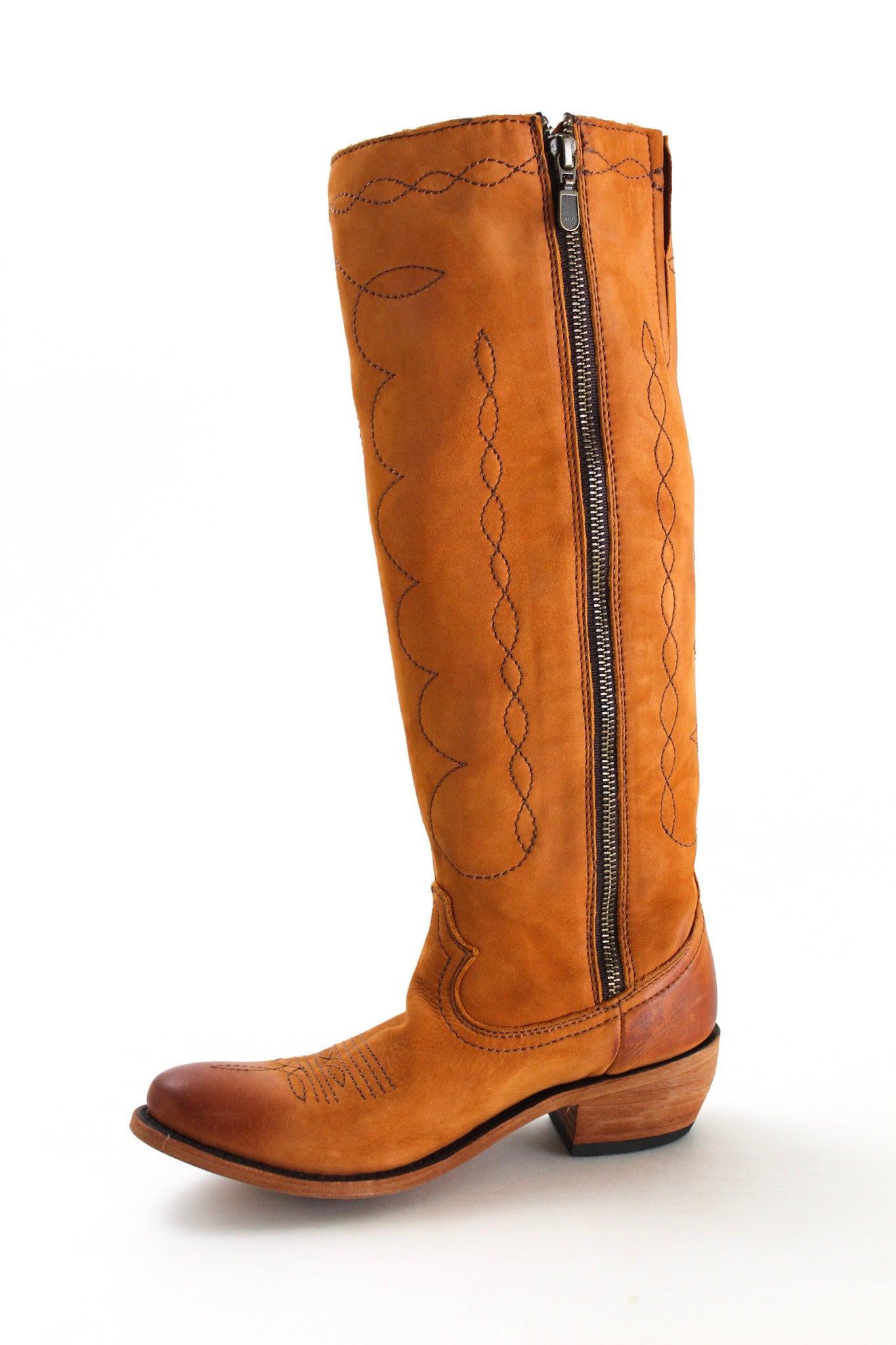 Liberty Black Nobuck Tall Boots