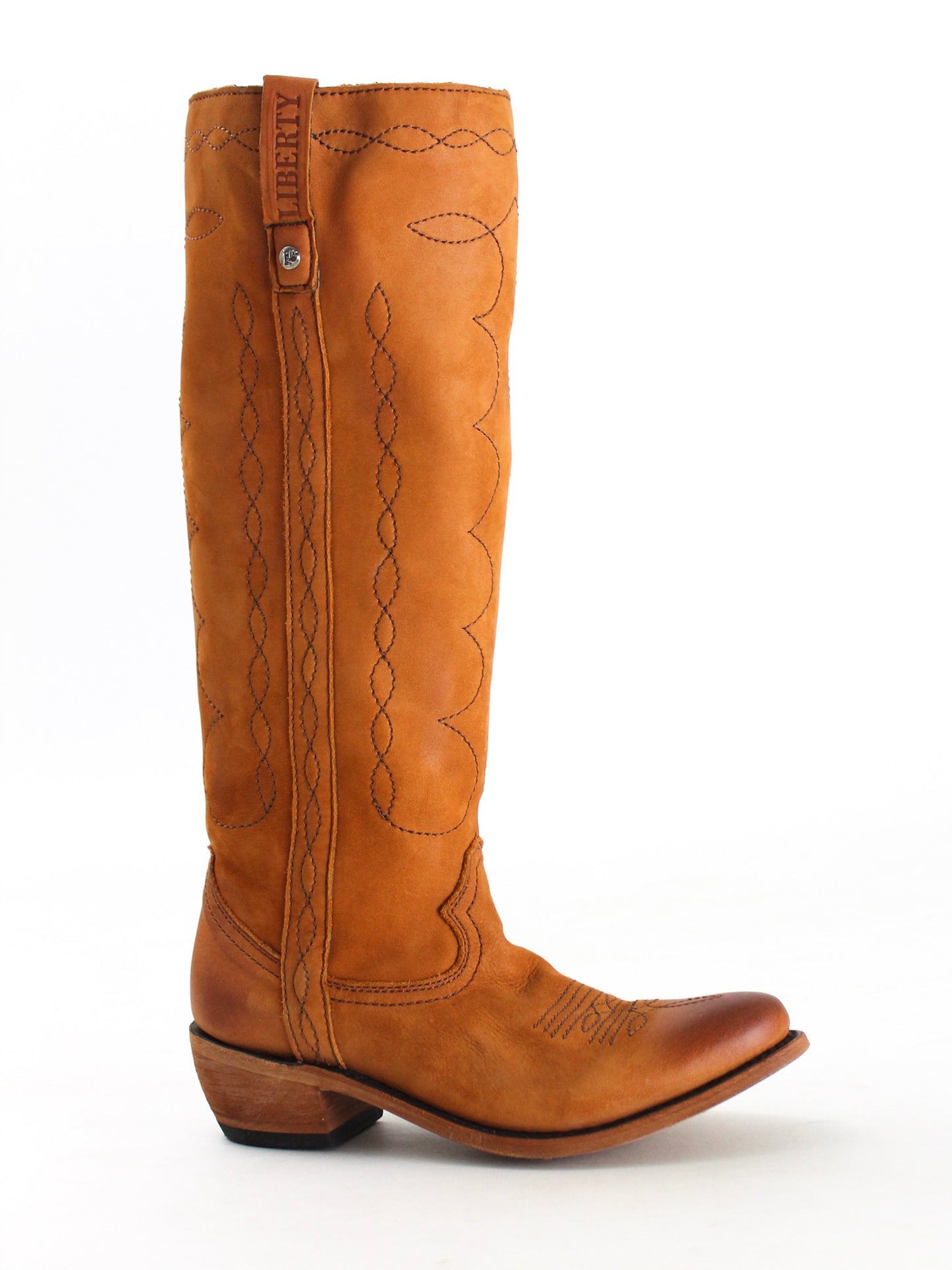 Liberty Black Nobuck Tall Boots