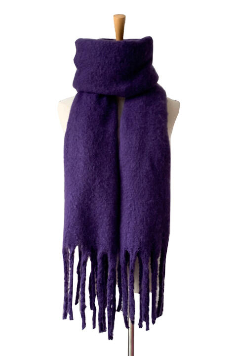 Beckett Bright Chunky Fringe Scarf