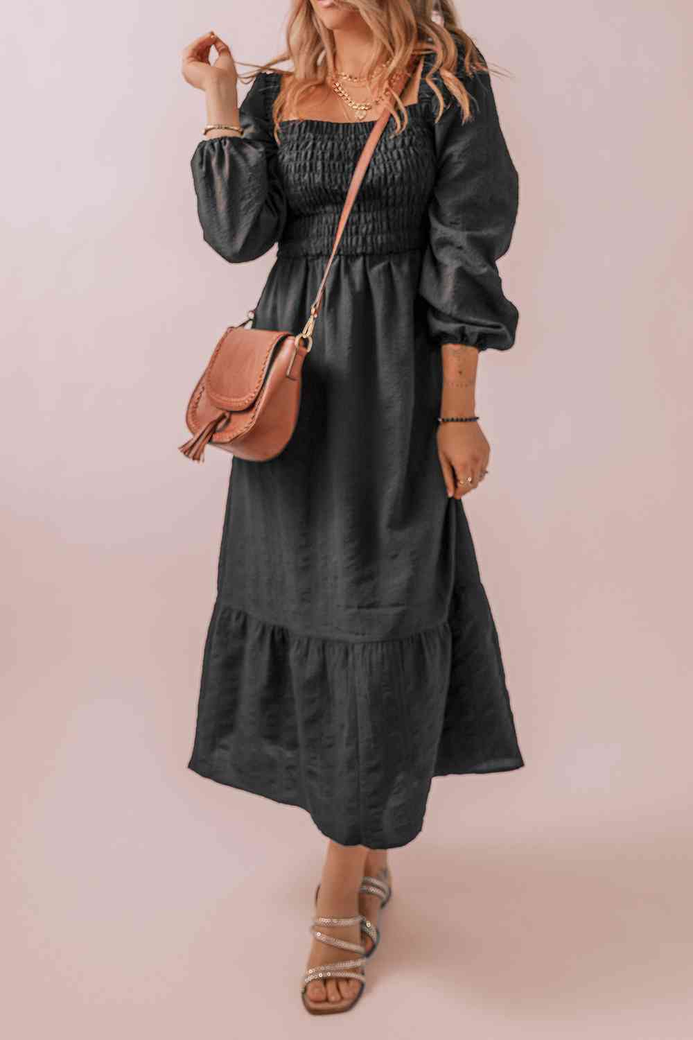 Well Collected Long Sleeve Dress