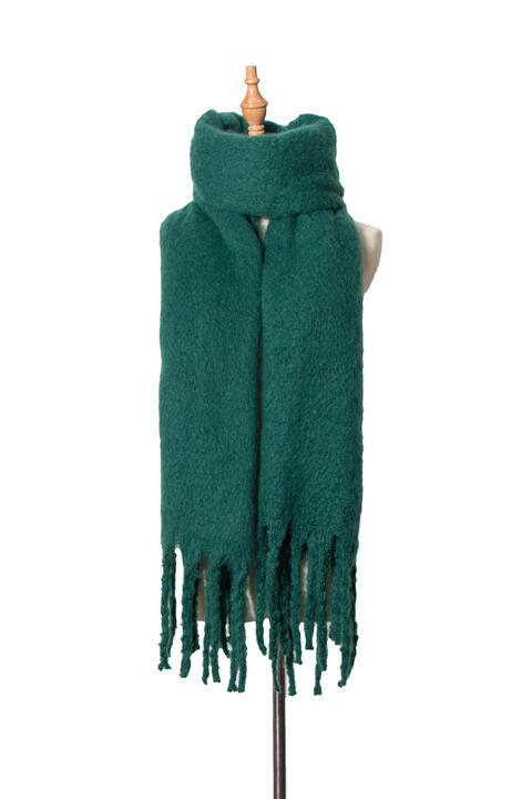 Cedar Chunky Fringe Scarf