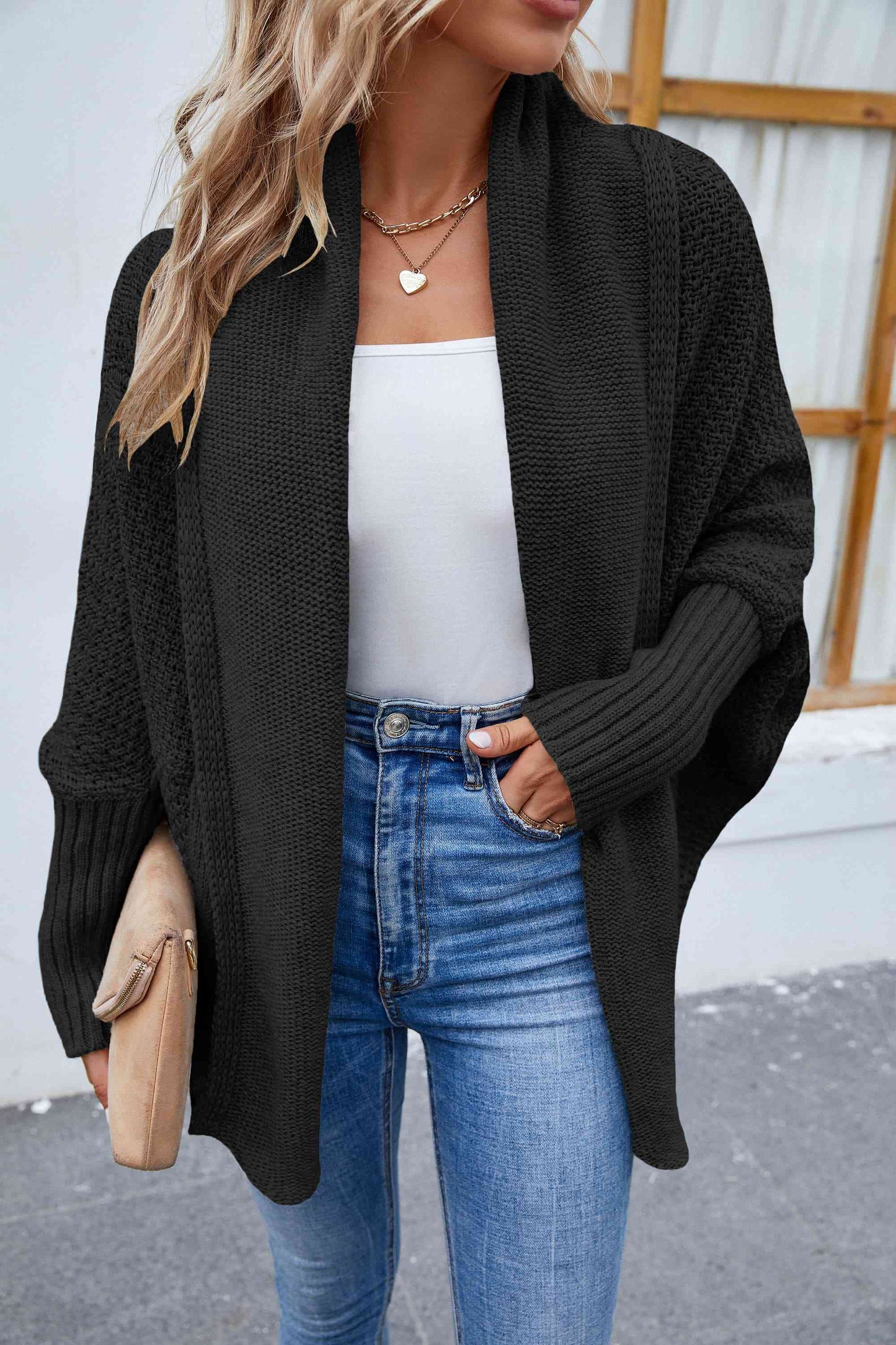 So Good Open Front Cardigan