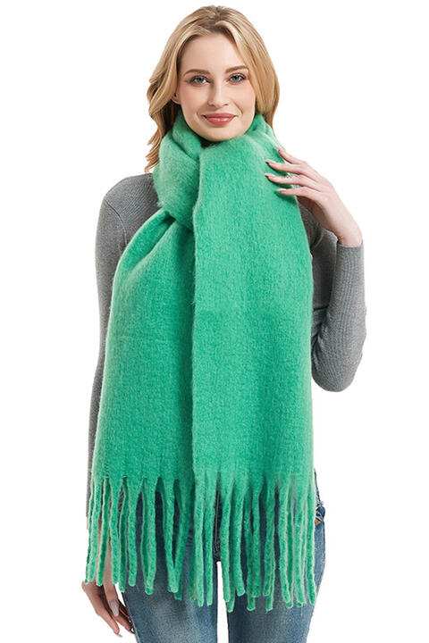 Falling For You Fringe Scarf