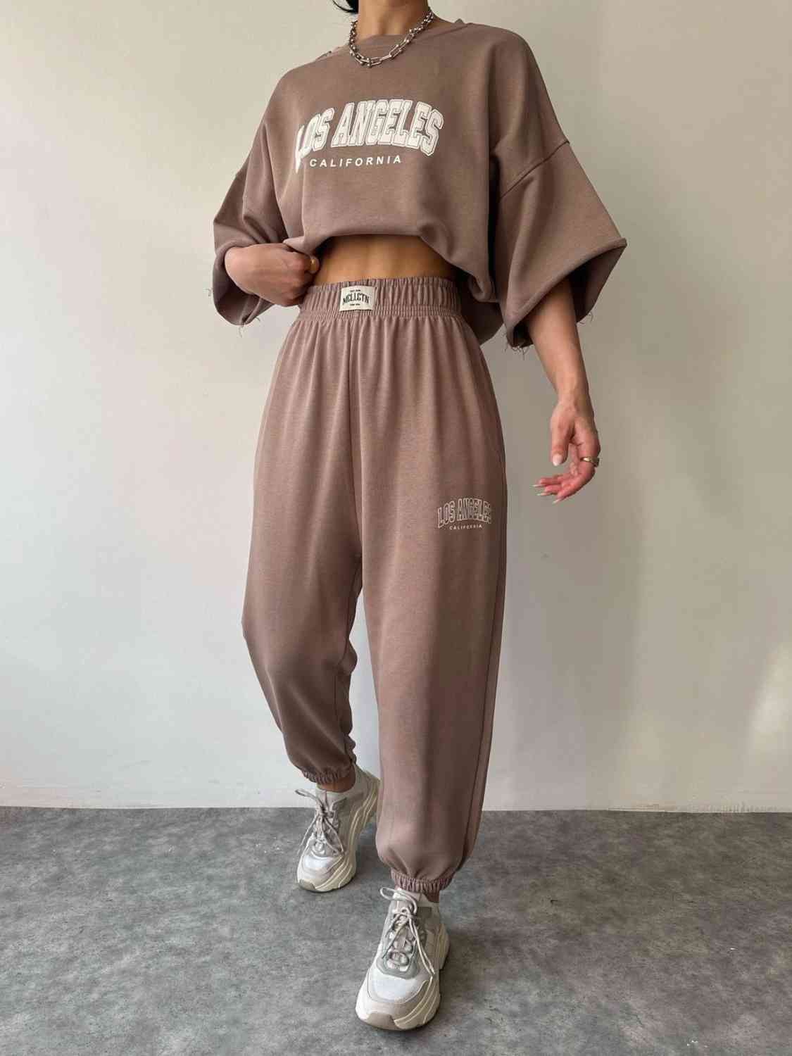 LA Graphic Sweats Set
