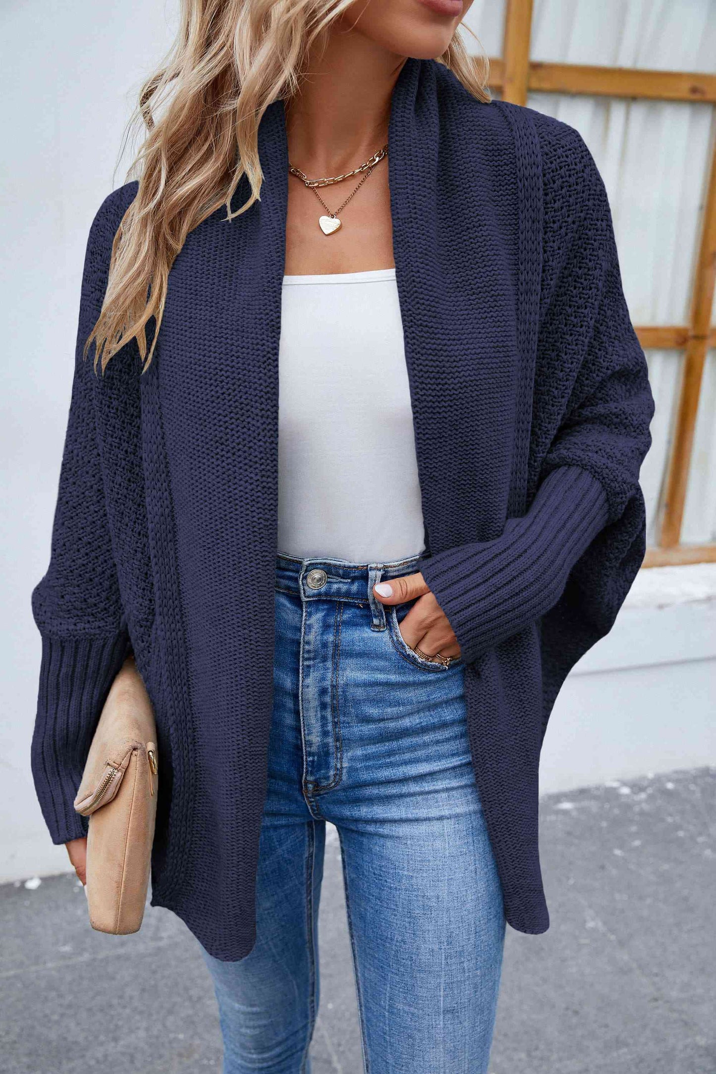 So Good Open Front Cardigan
