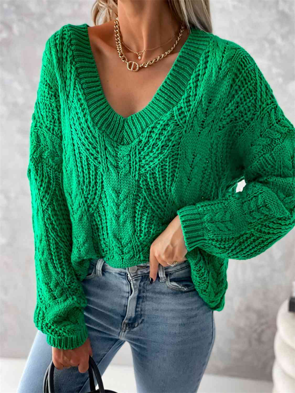 Vicky Cable-Knit Sweater