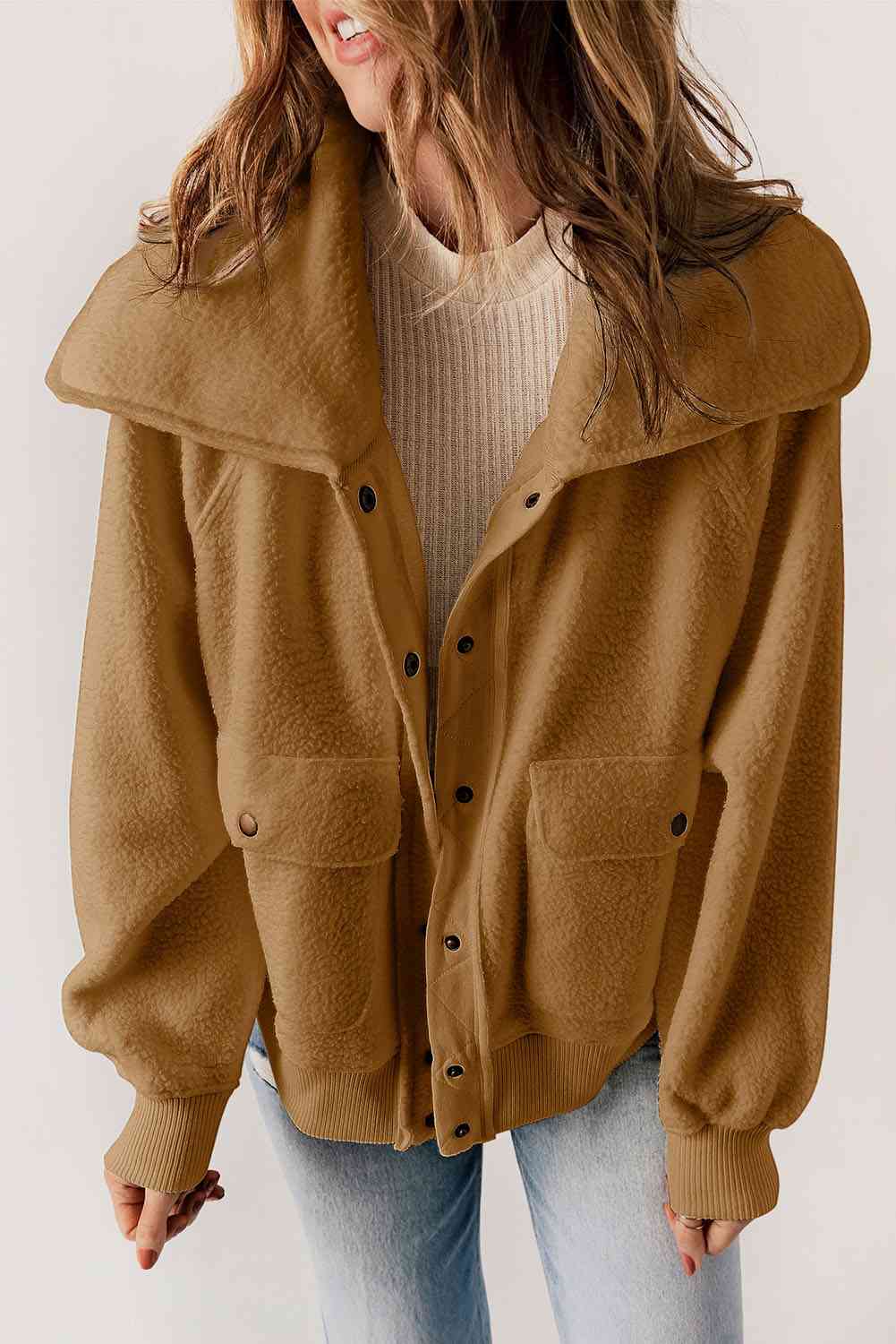 The Cove Snap Down Collared Jacket