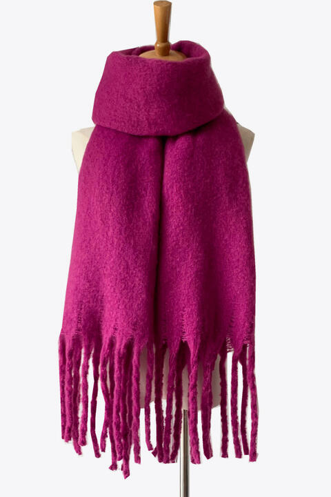 Beckett Bright Chunky Fringe Scarf