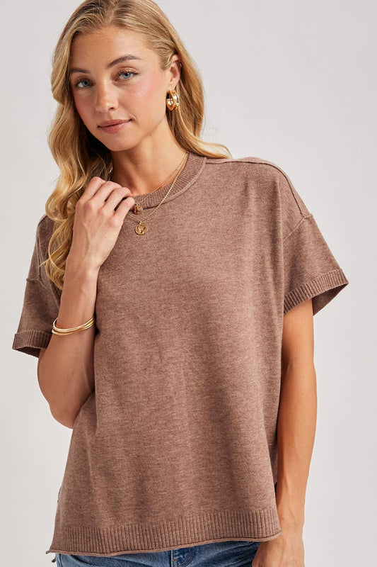 The Everyday Ease Sweater Knit Tee
