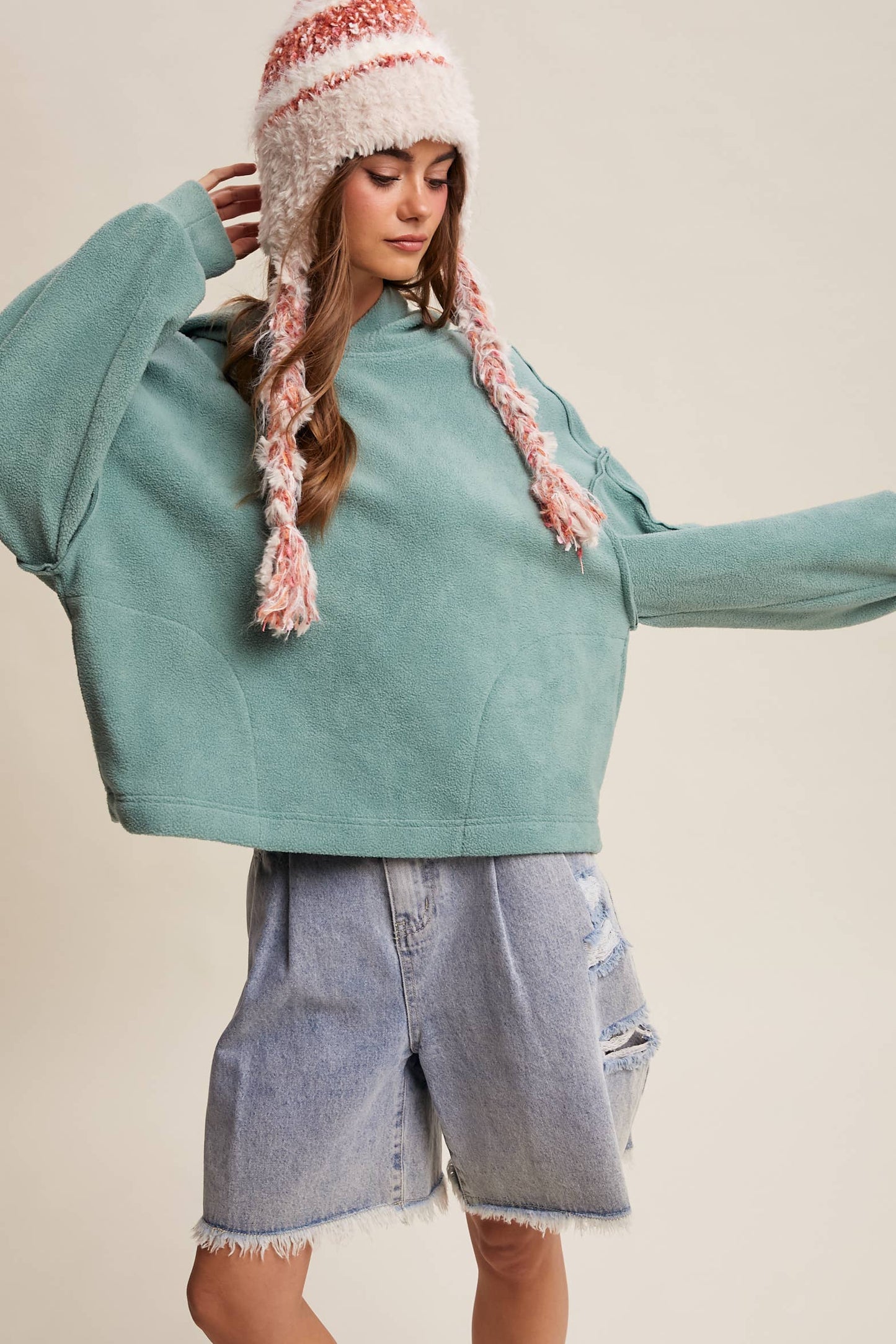 The Evergreen Ease Fleece Hoodie