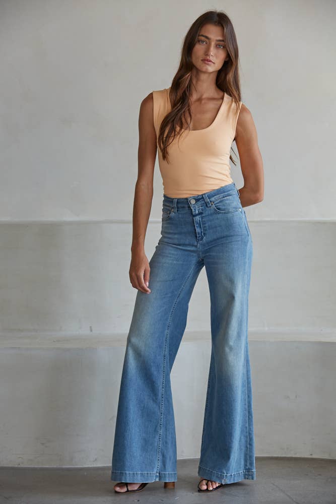 By Together - S1187N | Double Layered Seamless Top