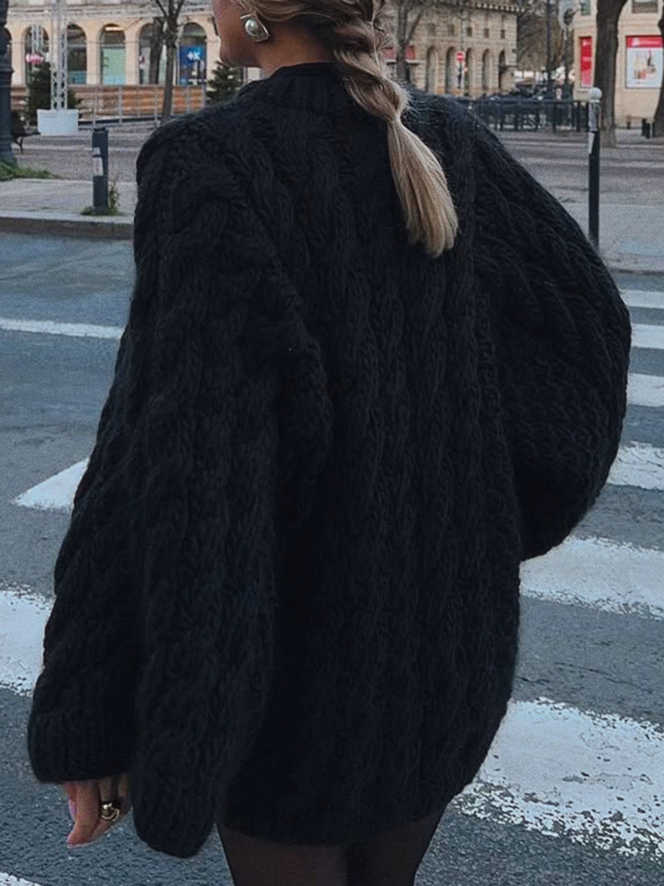 Coffeehouse Cozy Knit Sweater